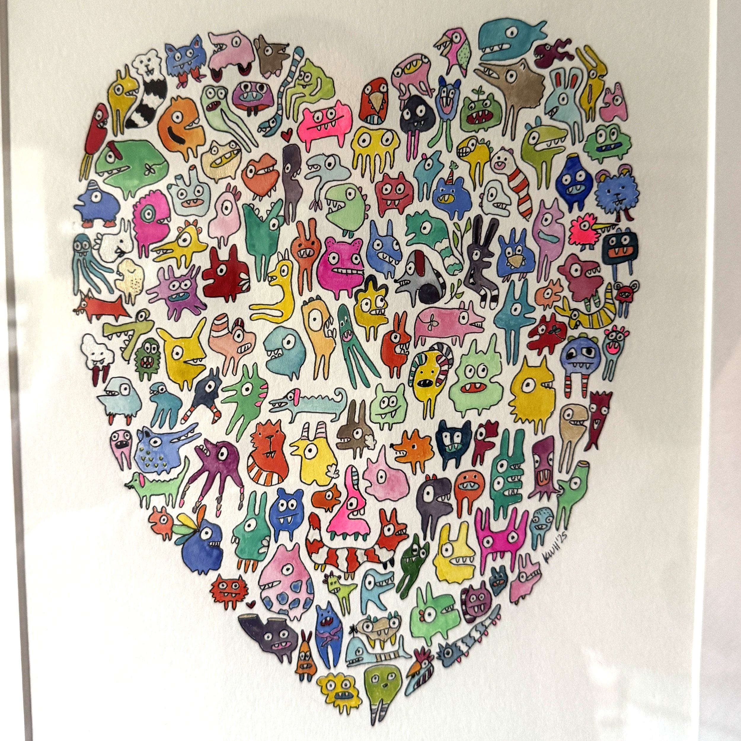 Kelsey Hammond, Heart Shaped Monsters.jpg
