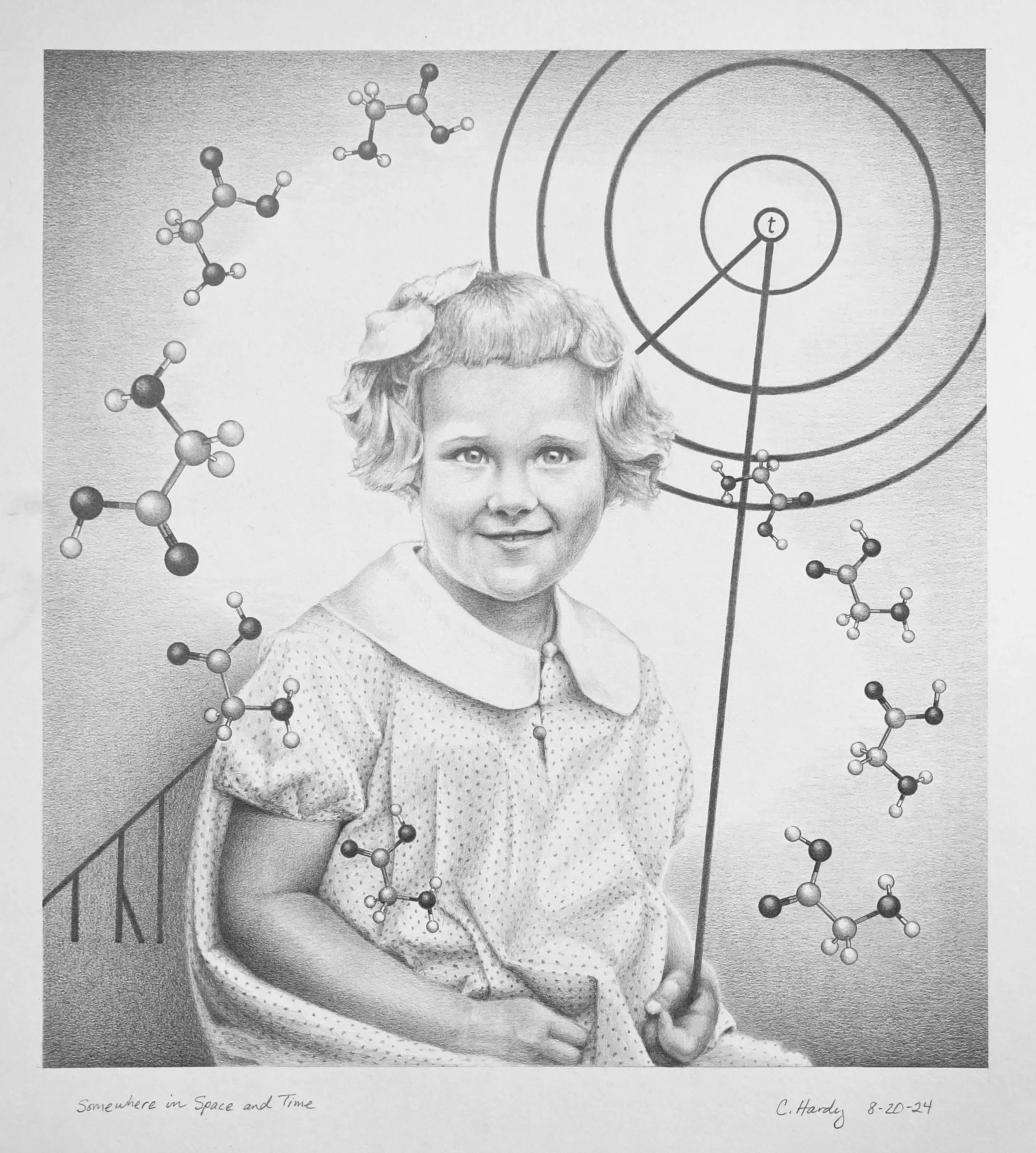 Cheryl Hardy, Somewhere in Space and Time, Graphite, 12.5%22x13.5%22.jpeg