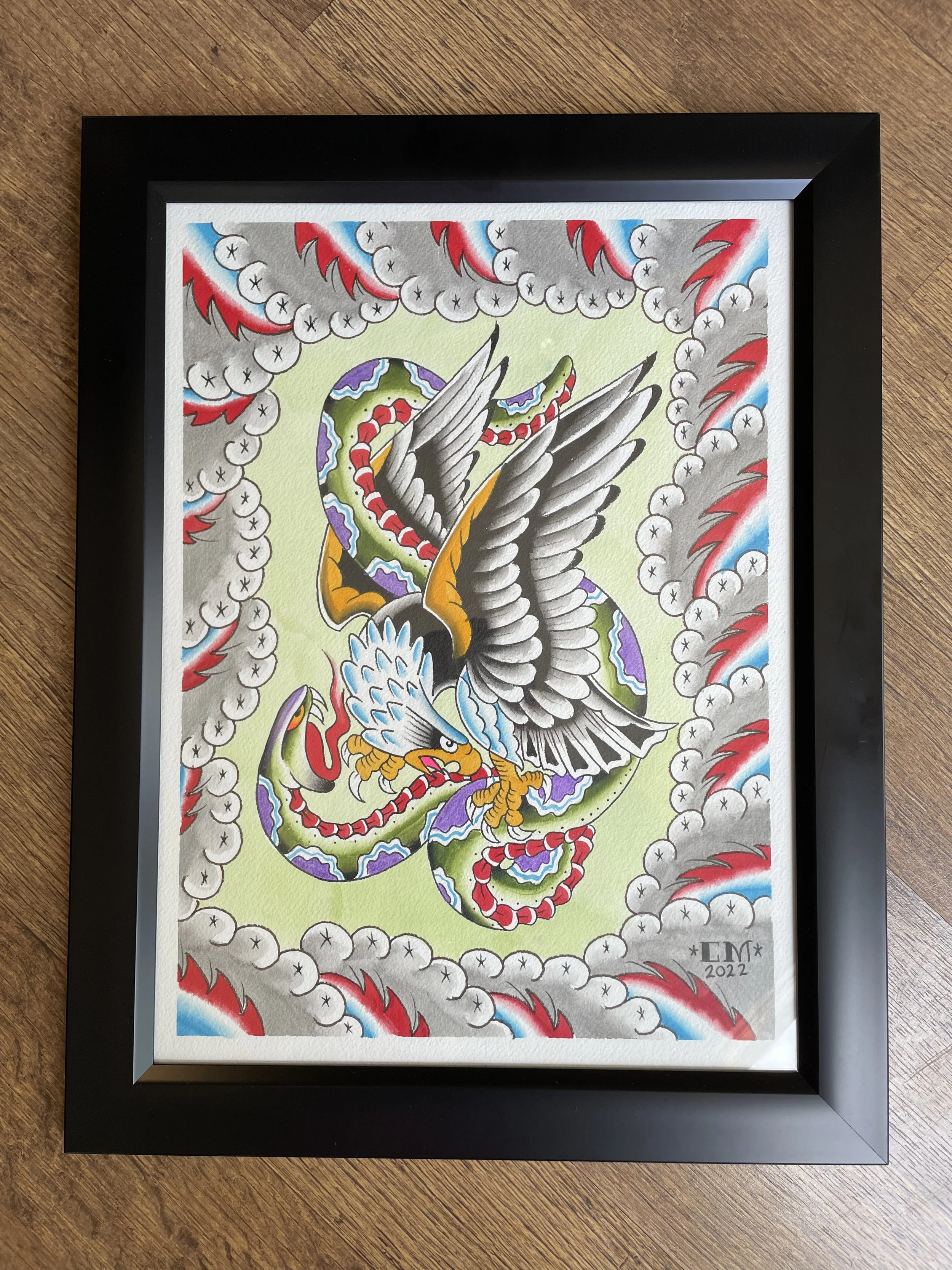 Members 22 Colby Morton, Snake and Eagle.jpeg