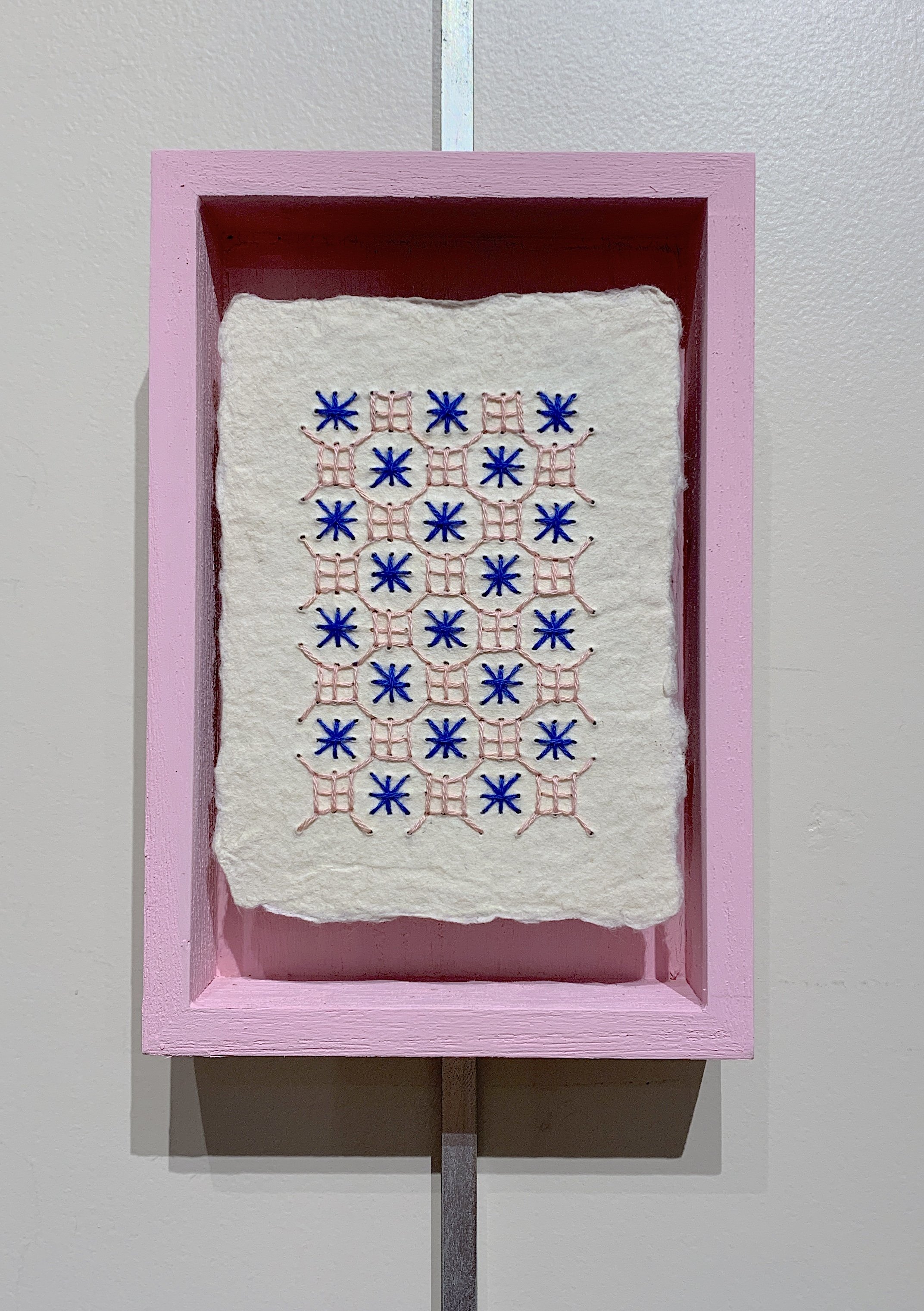 Mary Sandbothe, Study in Blue & Pink.JPG