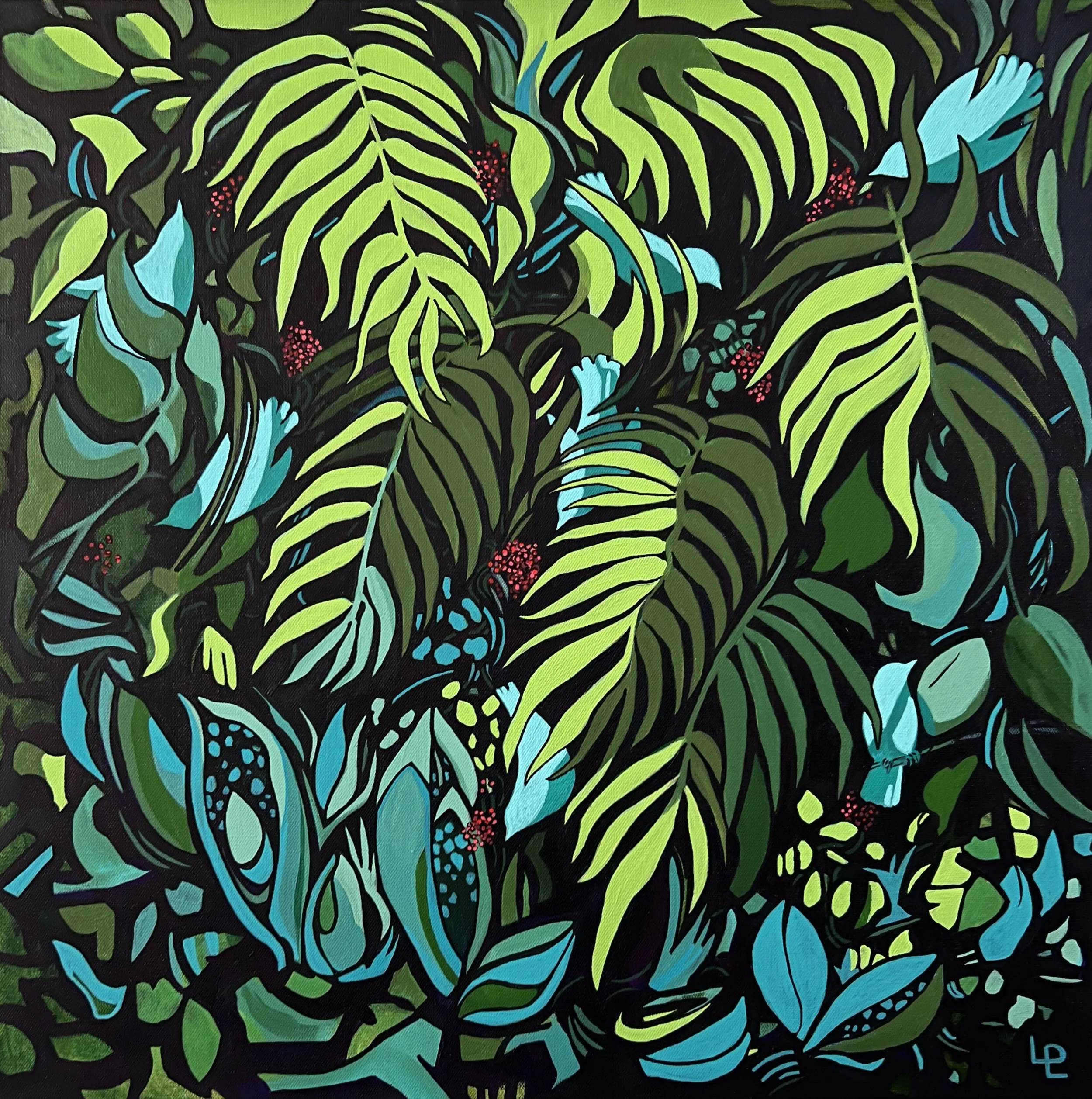 Laura Pintel, Birding in the Rainforest.jpeg