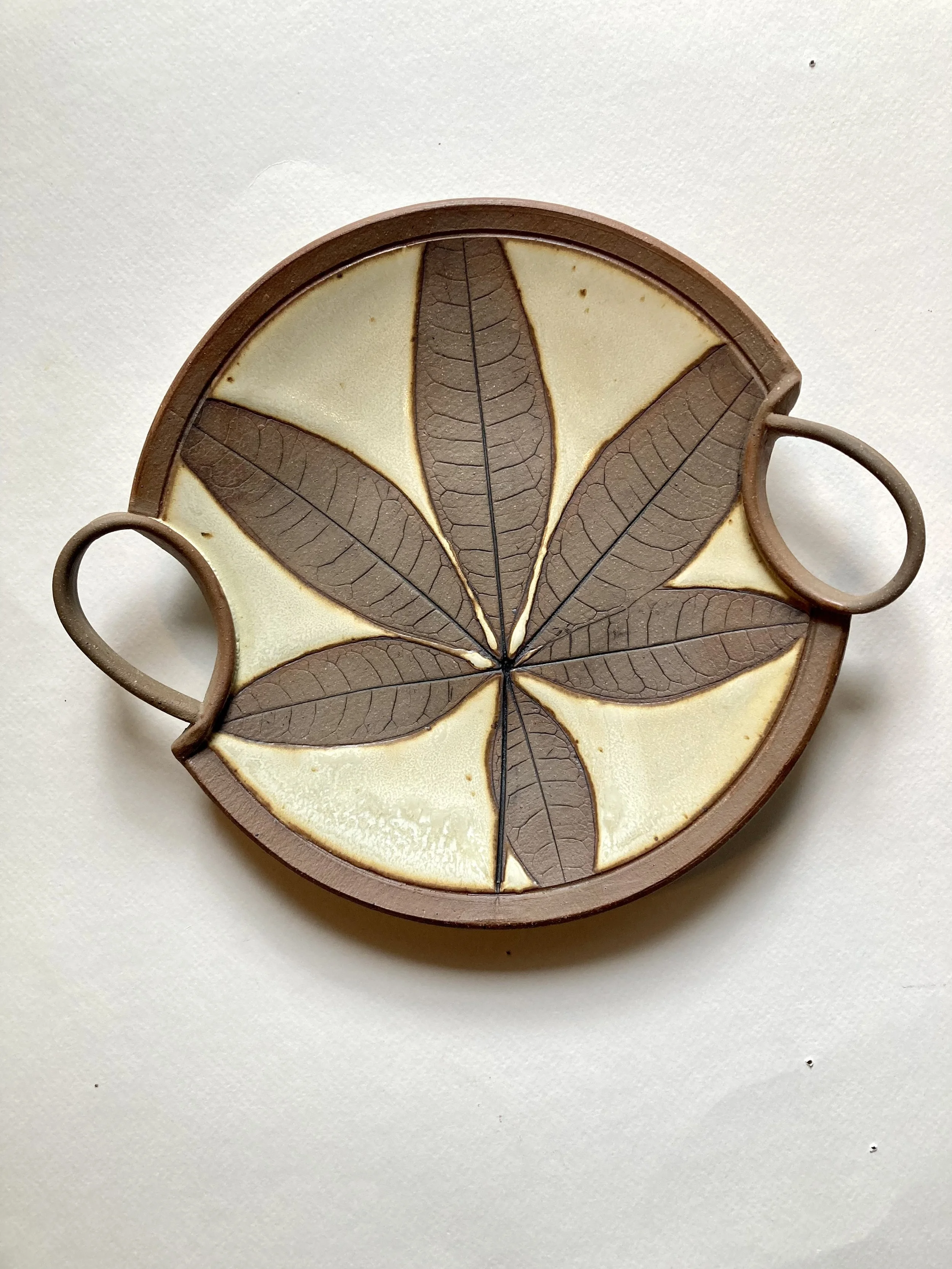 Kaci Smart, Money Tree Leaf Plate-Handles.jpeg