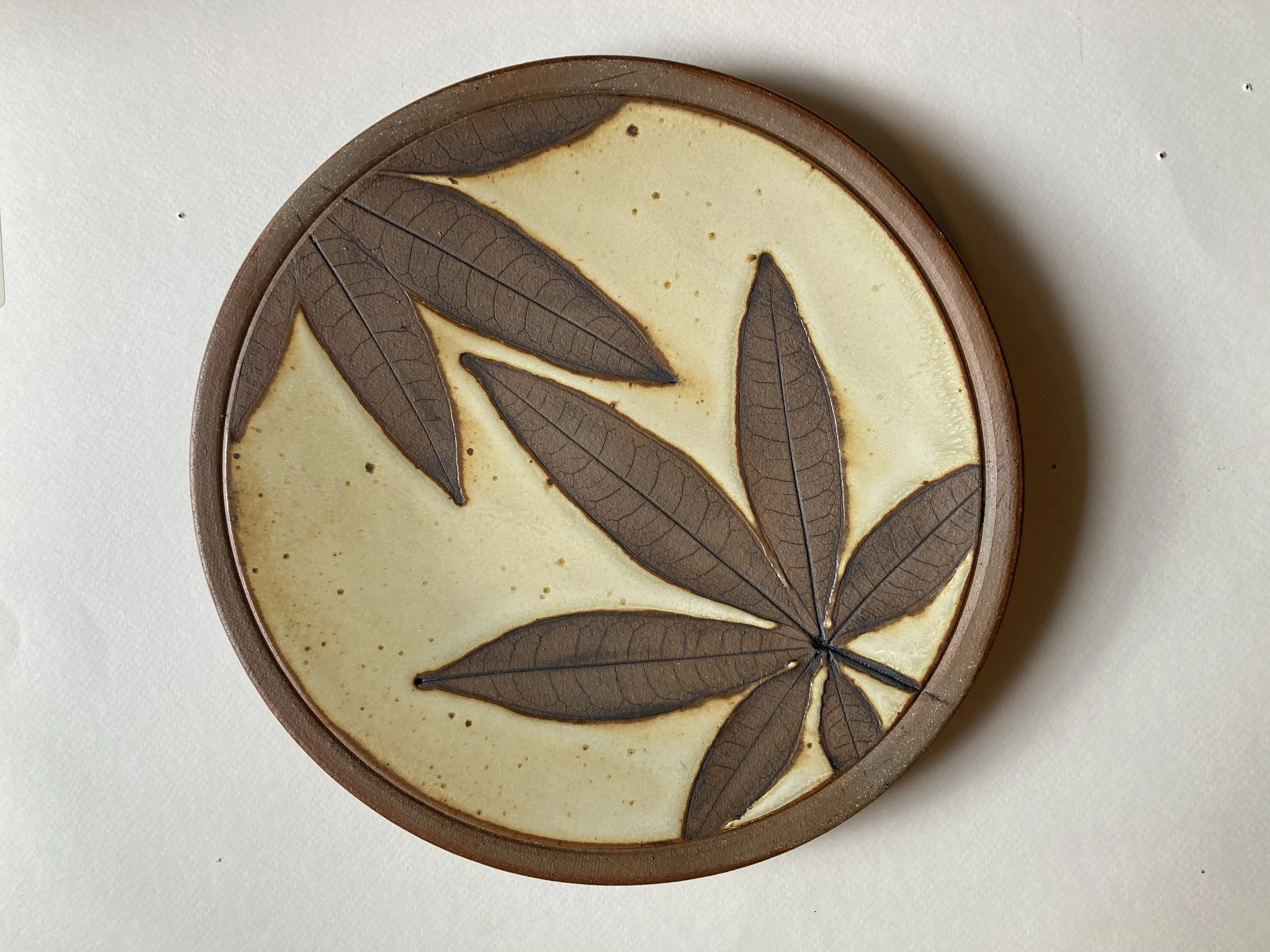 Kaci Smart, Money Tree Leaf Plate.jpeg