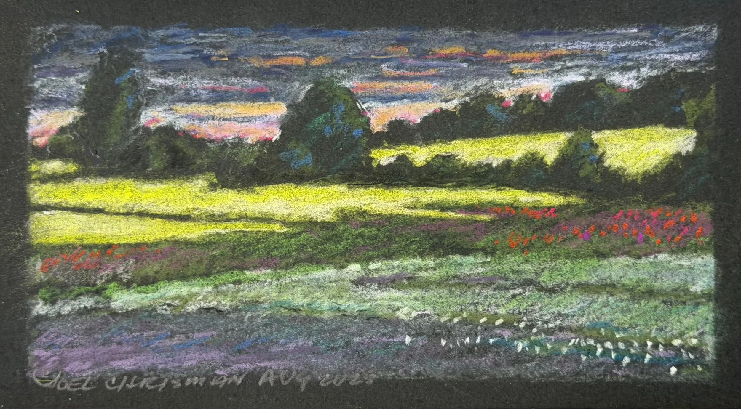 Joel Chrisman, Bean Fields at Dusk.jpeg