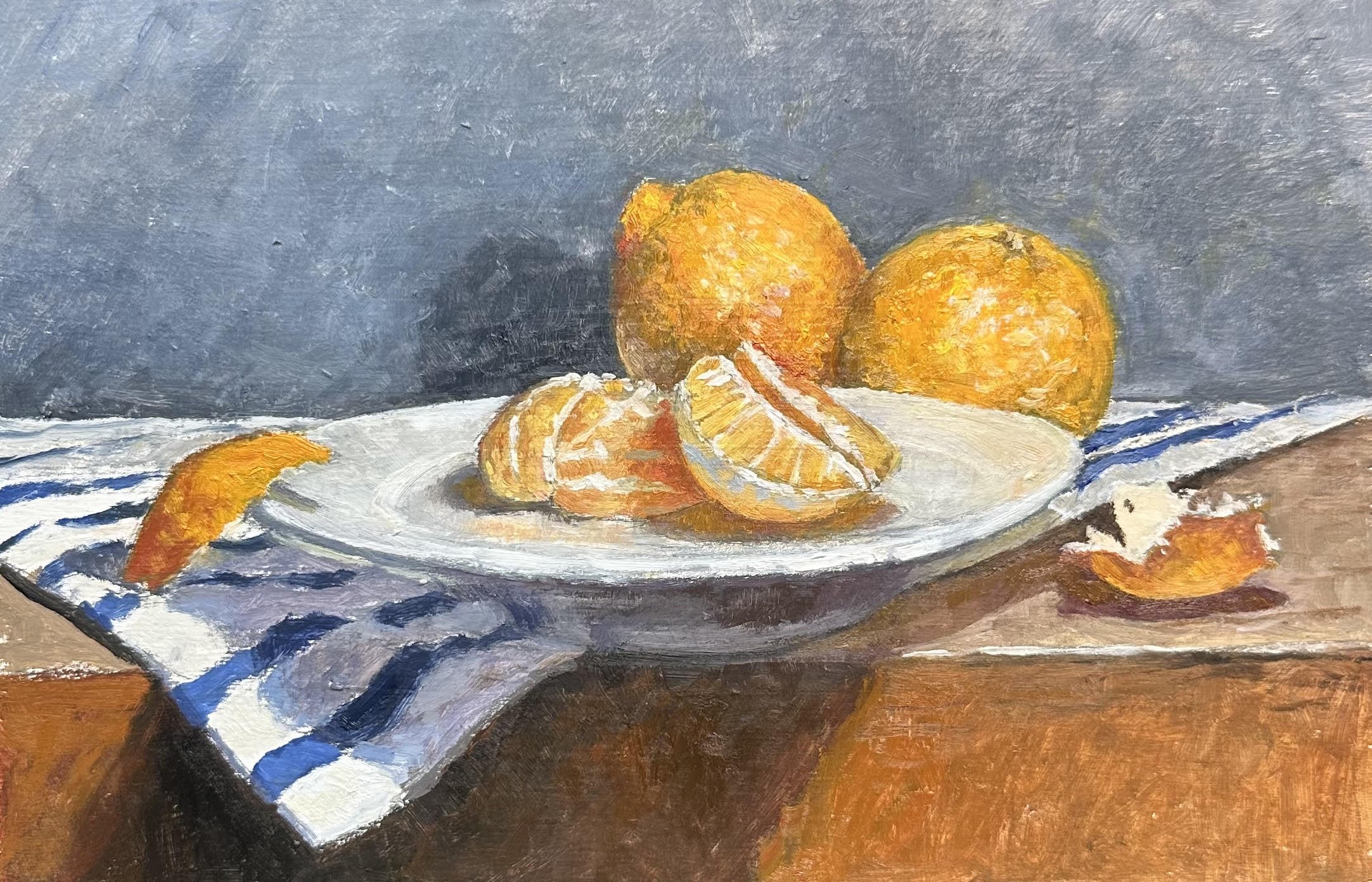 Derek Fox, Three Oranges.jpg