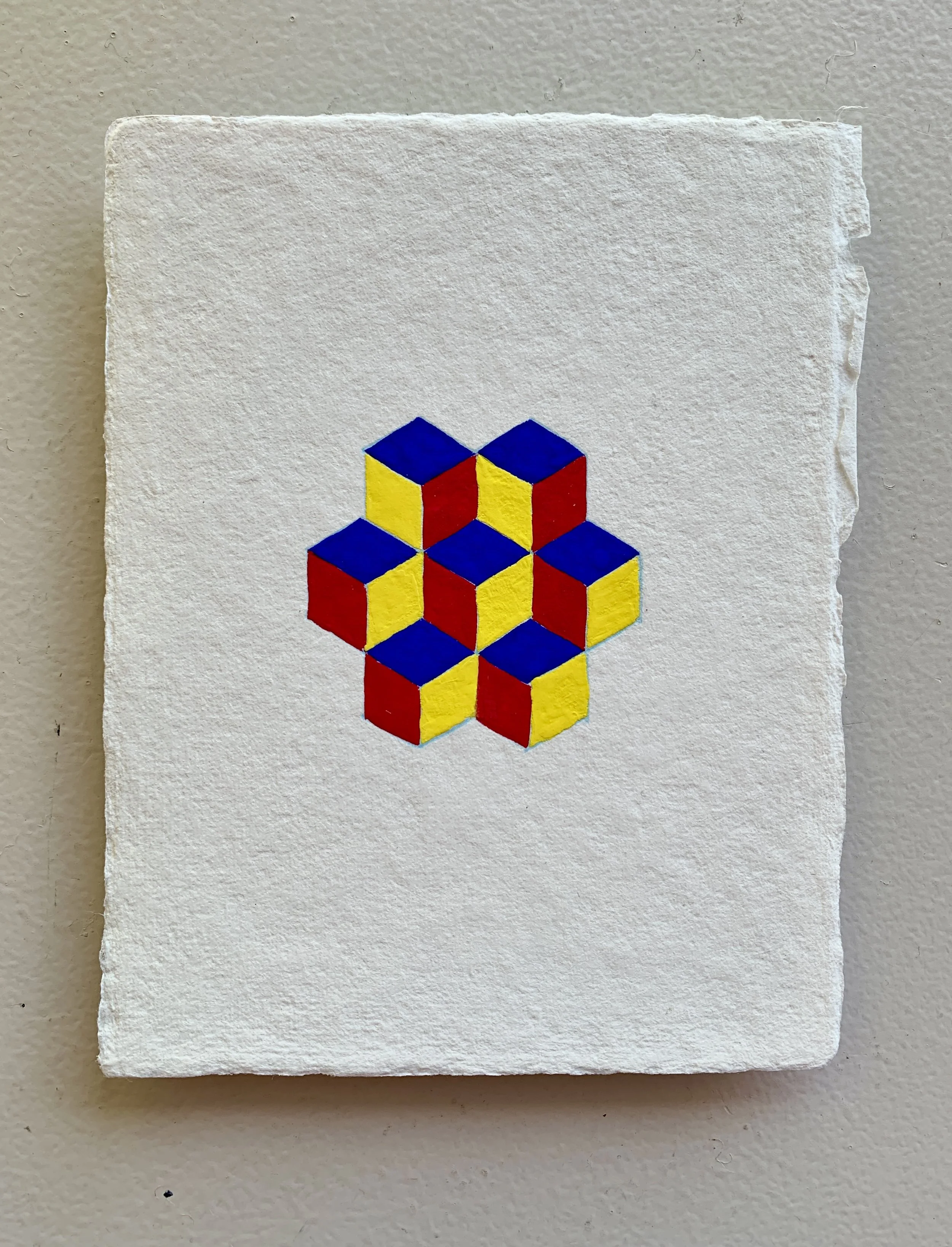 Mary Sandbothe, Tumbling Block.jpg