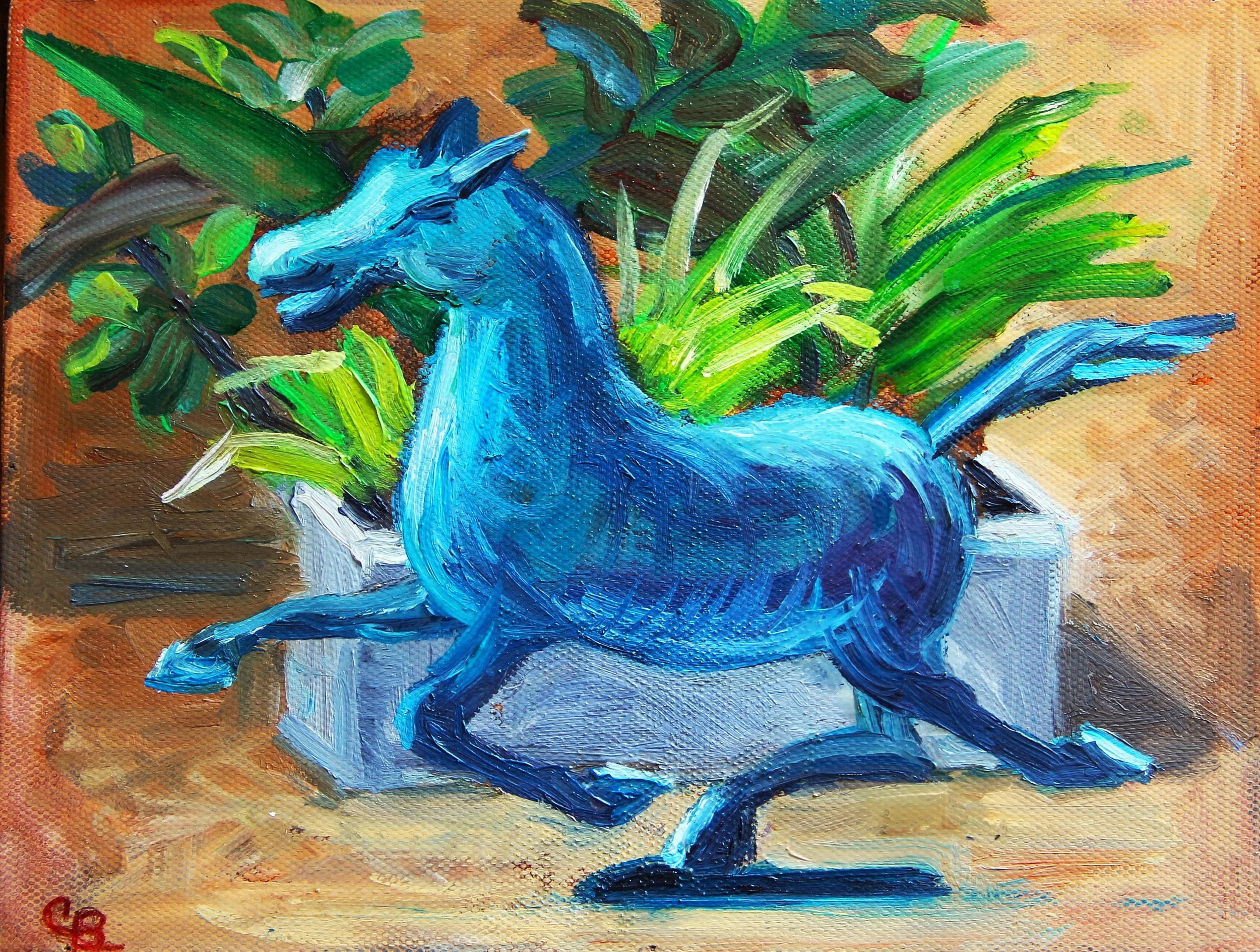 Colette Brumbaugh, Flying Horse of Gansu.JPG