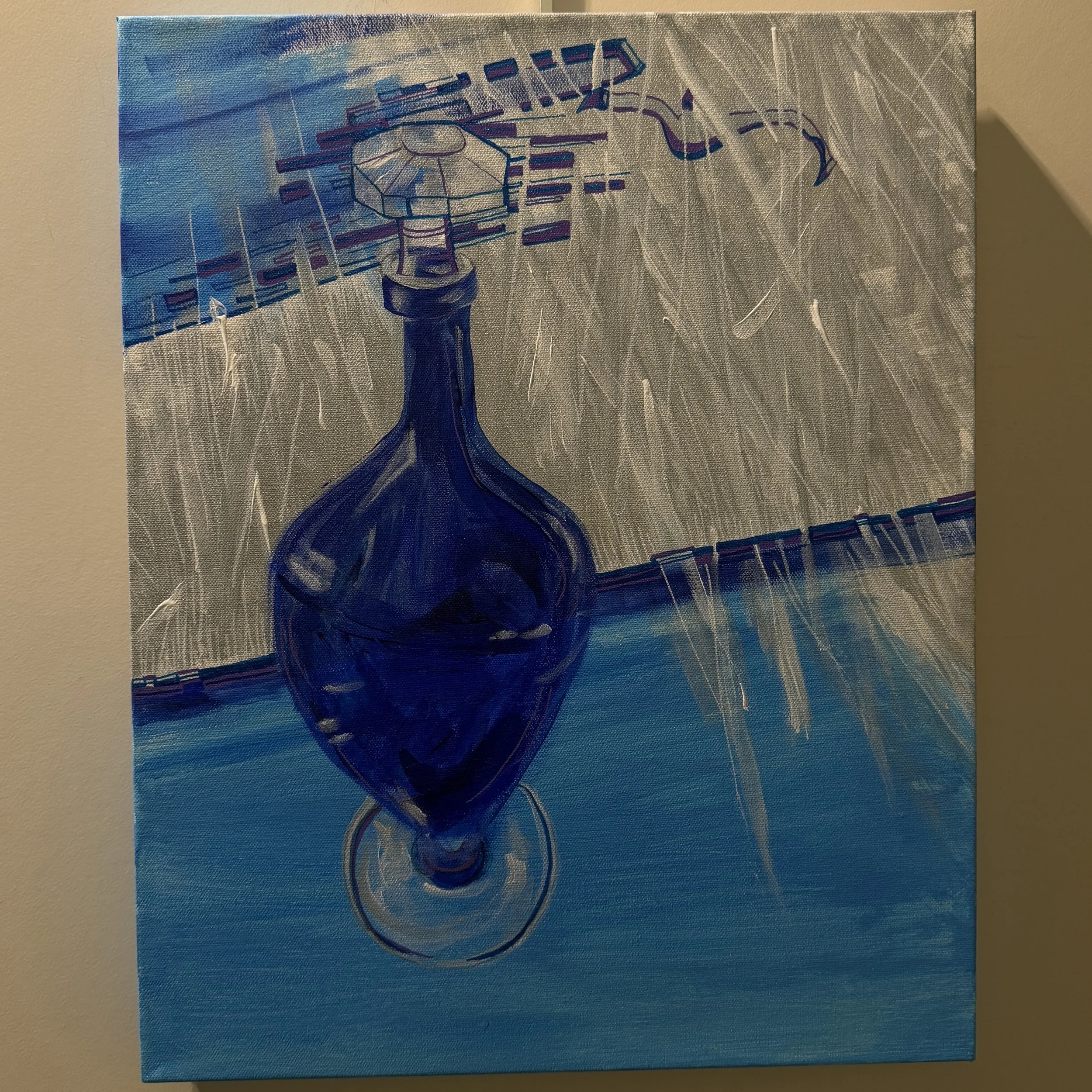 Lana Costanza, Collecting BLUE Glass - My Fav!.jpg
