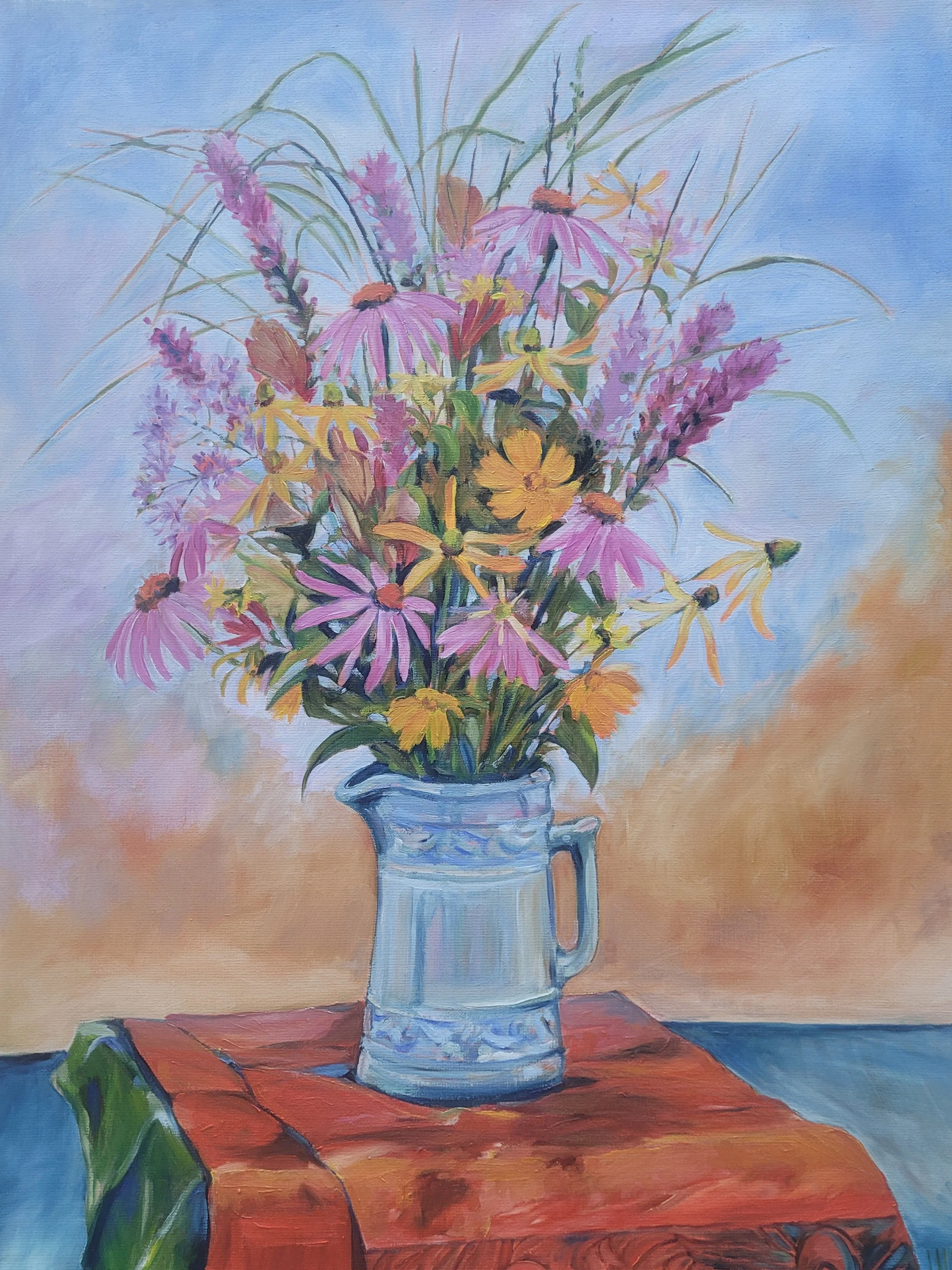 Martha Daniels, Mother's Memories of the Blue Stone Pitcher.jpg
