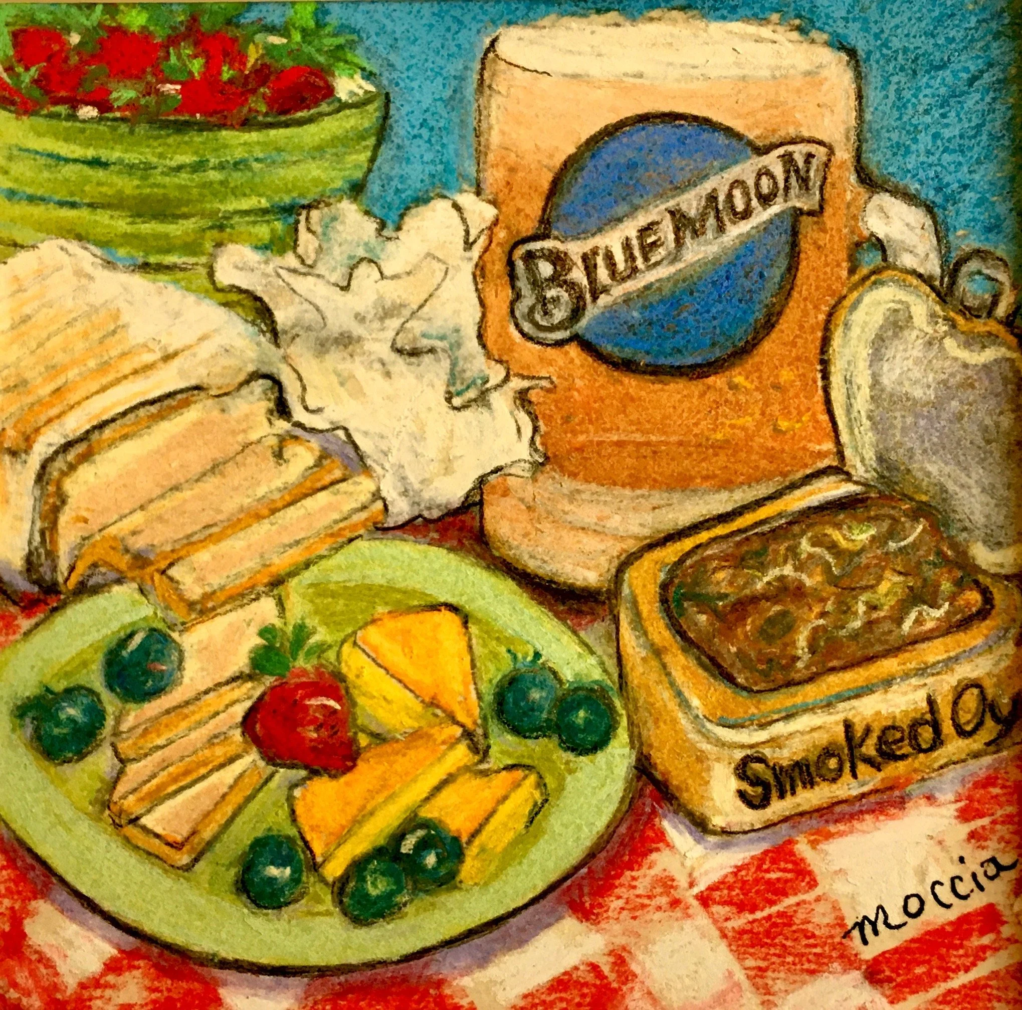 Ruthie Moccia, Blue Moon Tablescape.JPG