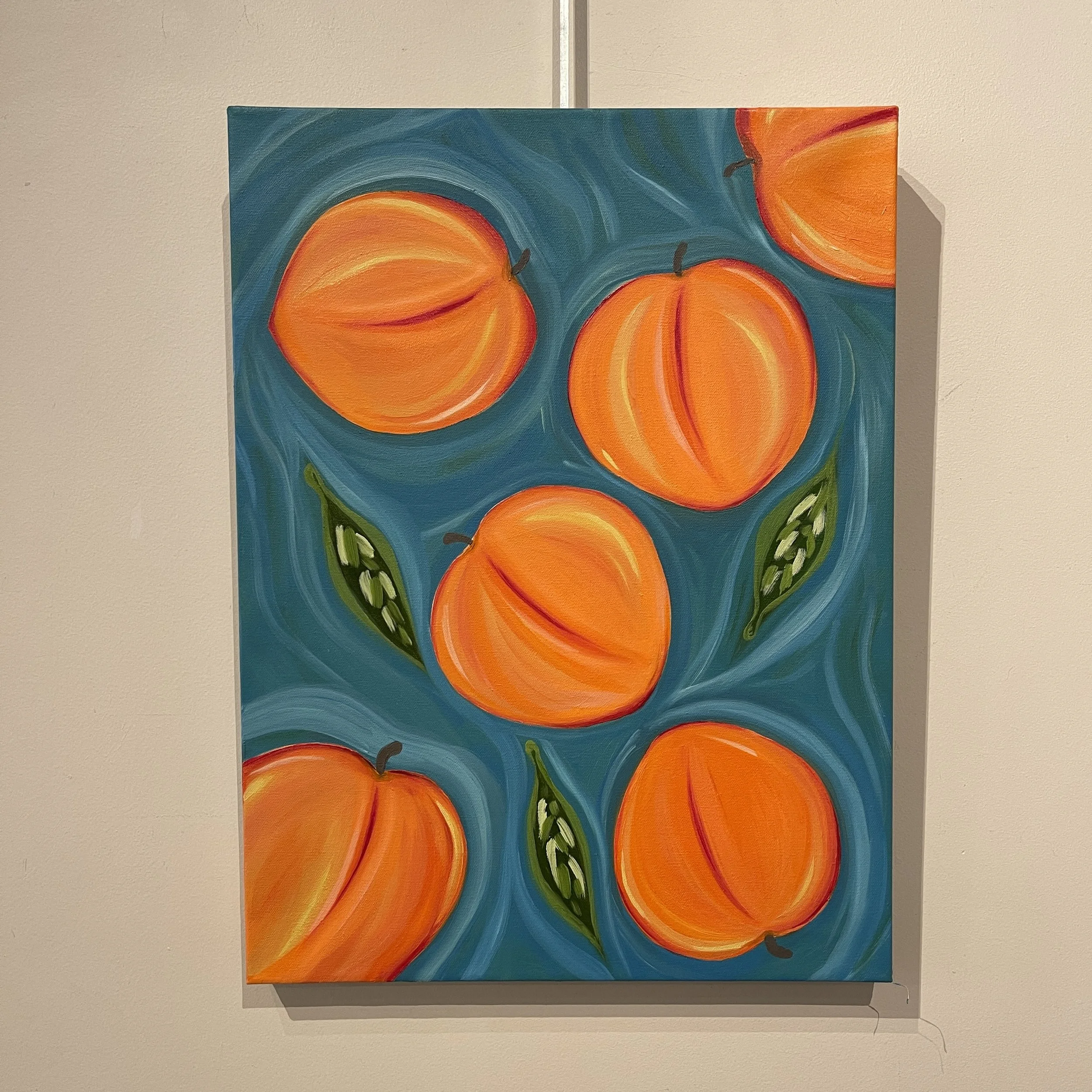 Ja'Licia Gainer, Sweet as Sunlight (Washing Peaches).jpg