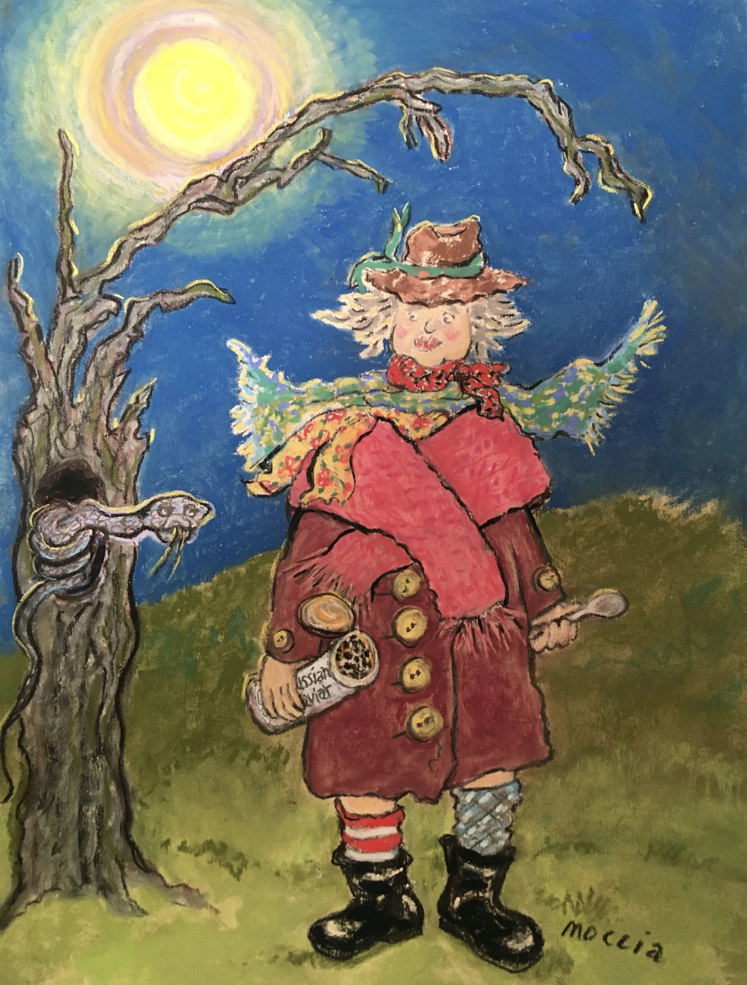 M&M_Ruthie Moccia_Mrs. Whatsit with Louise the Larger.JPG