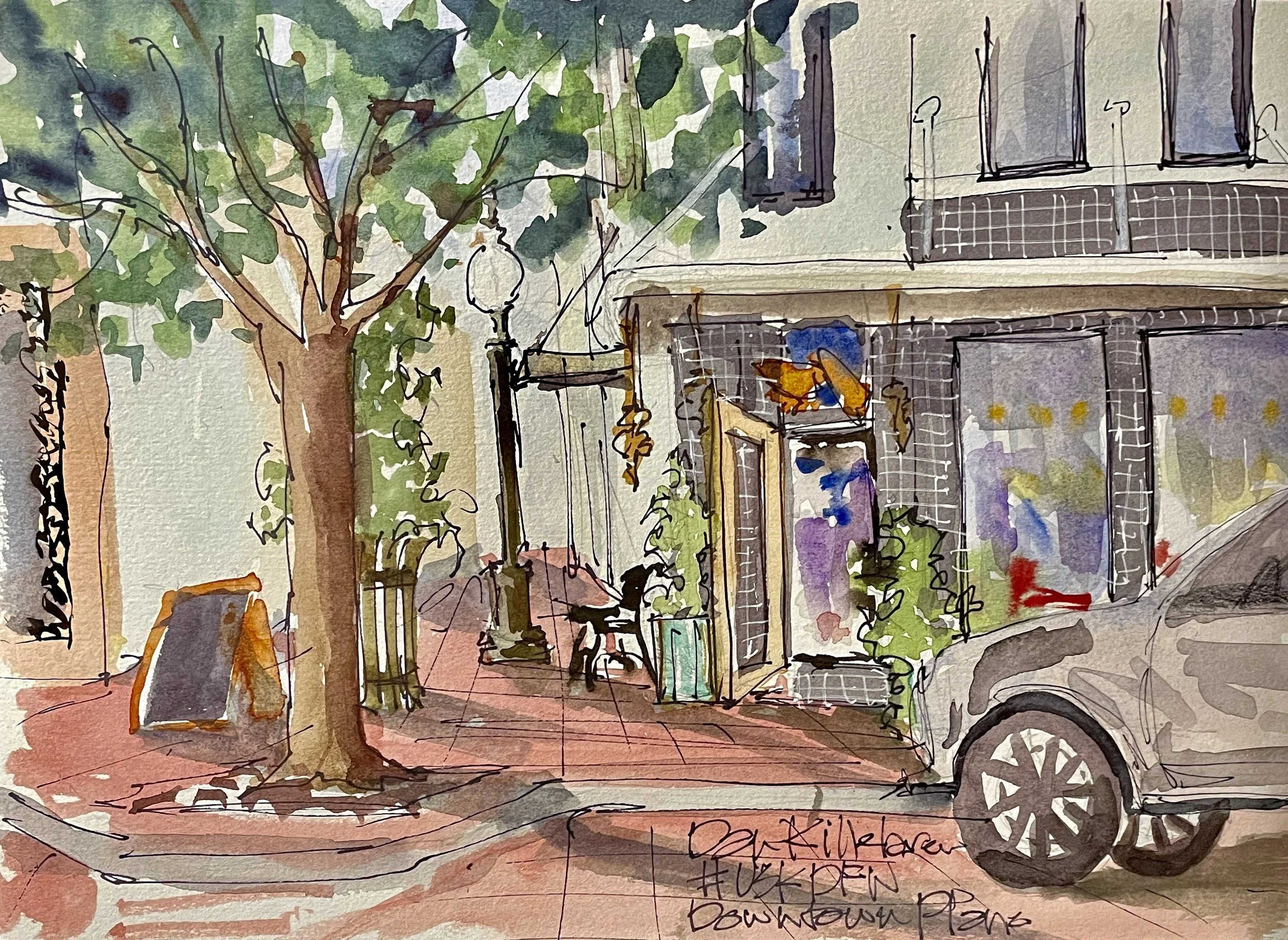 Urban Sketching  (3 WEEK)- Tuesdays, October 7-21, from 5-7PM