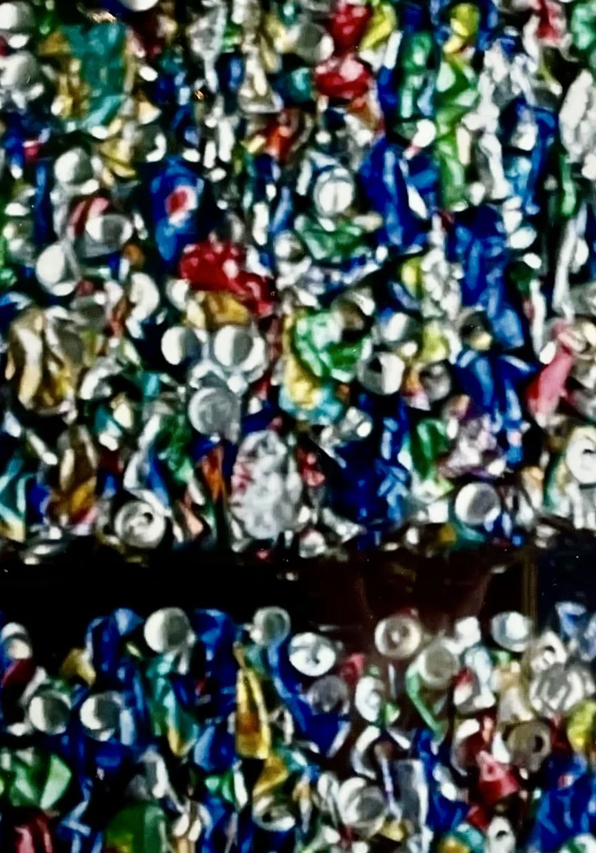 Larry Kantner, Photograph of Crushed Cans.jpeg