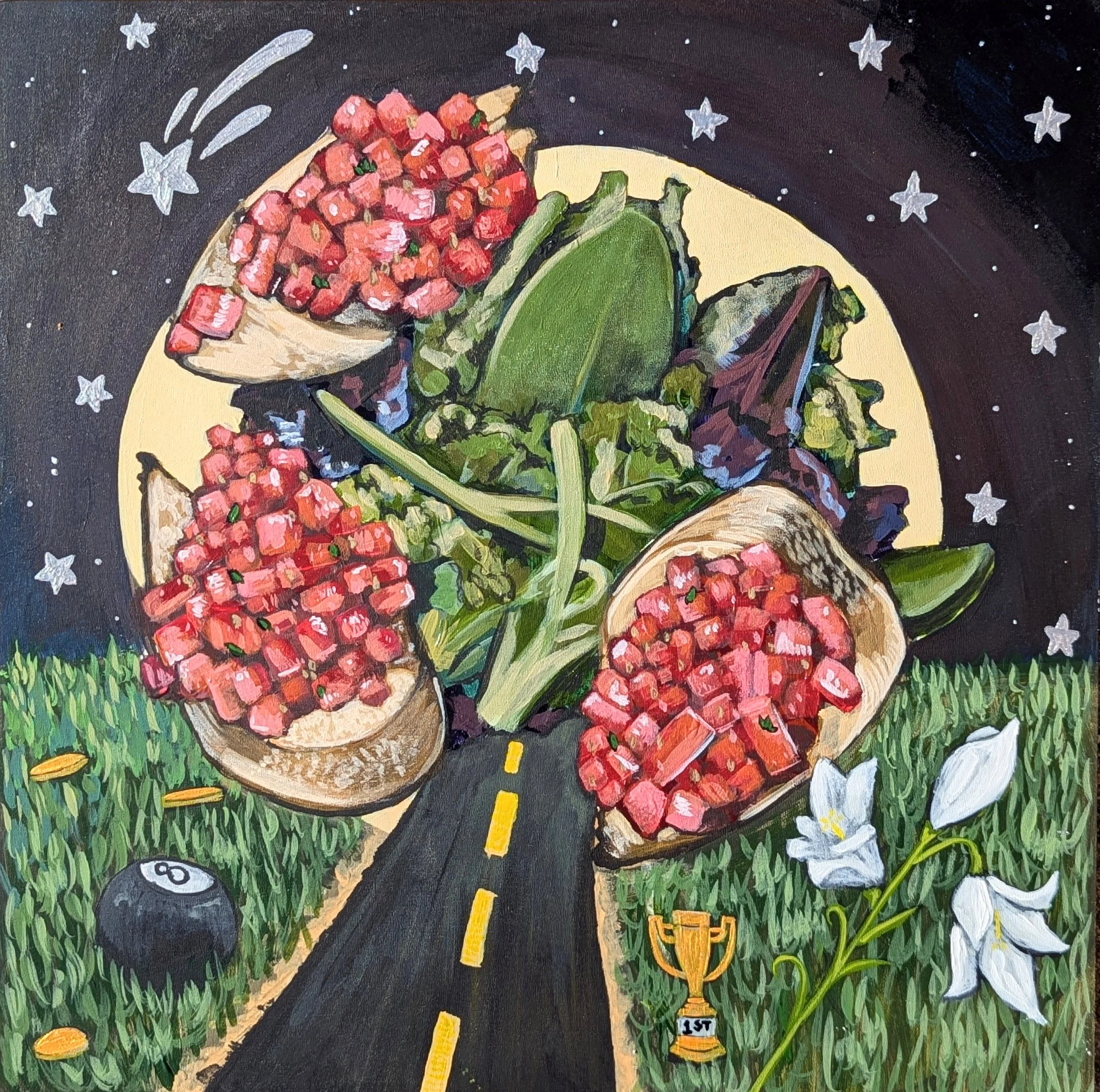 Ambrosia McCord, Bruschetta Alla Destino.jpg