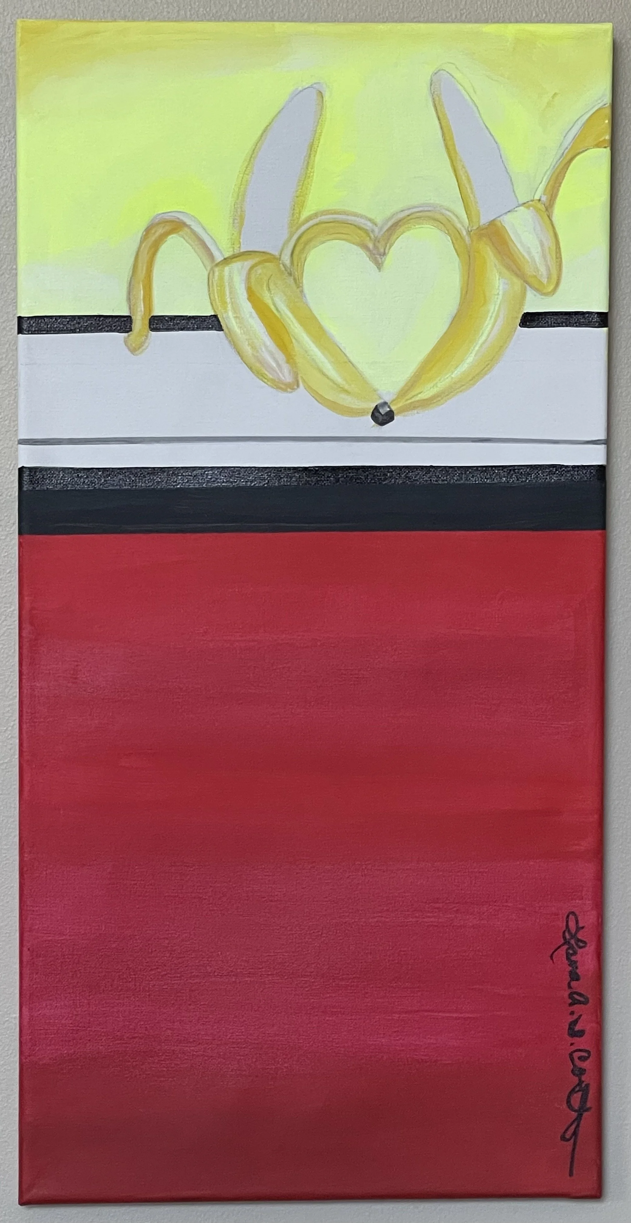Lana Costanzo, Lana Banana Paints Bananas in Love.jpeg