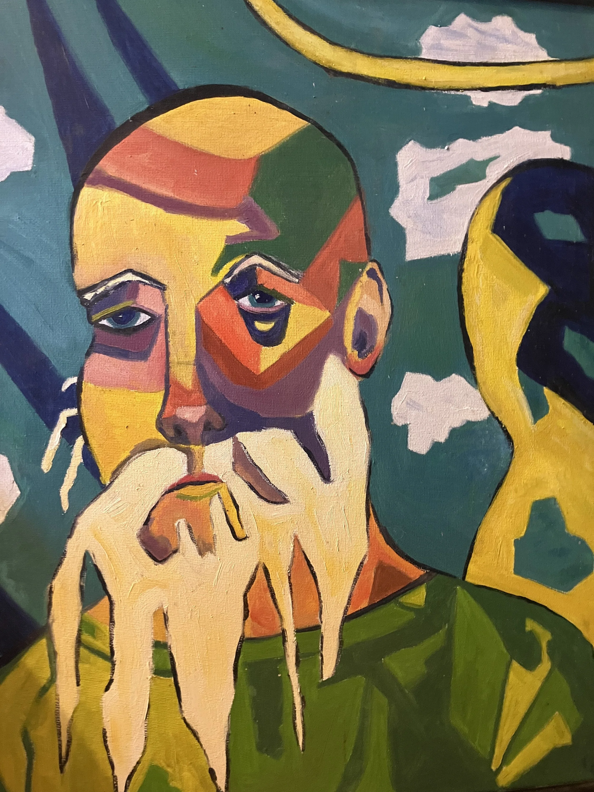 Linda Pluschke, Larry: Head in the Clouds.jpeg
