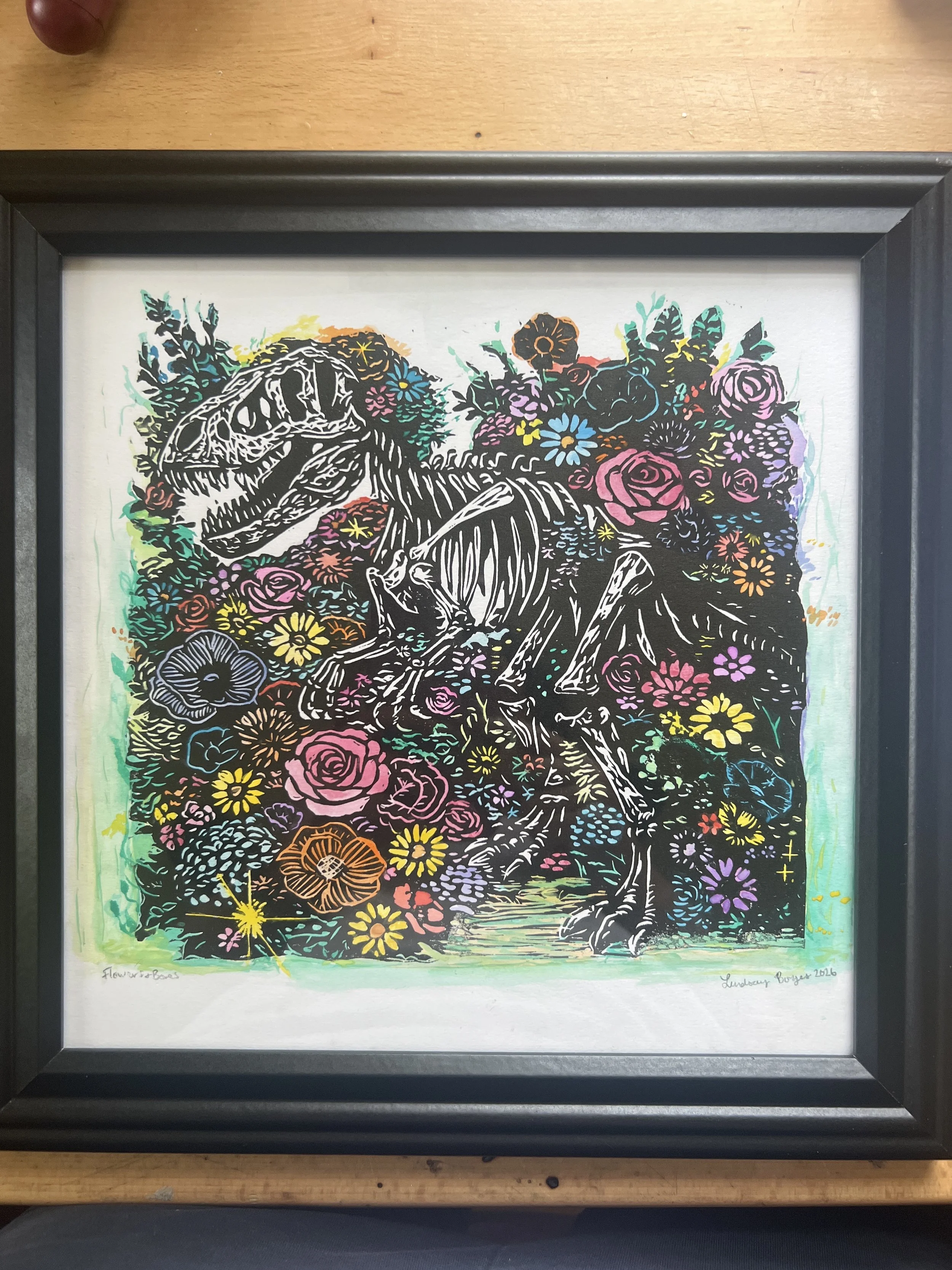 Lindsay Borges, Flowers and Bones.jpg