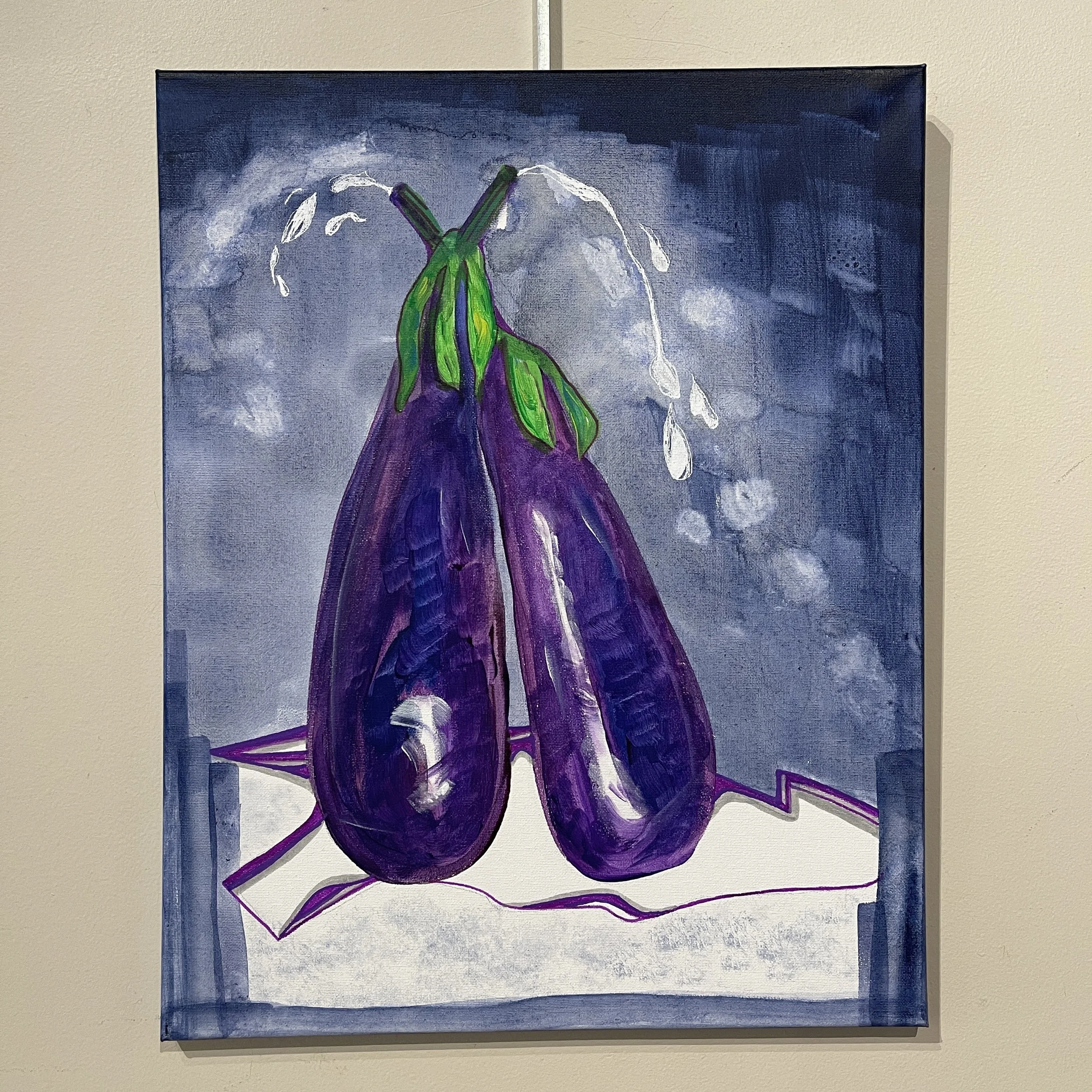 Lana Costanzo, Eggplants in Love.jpg