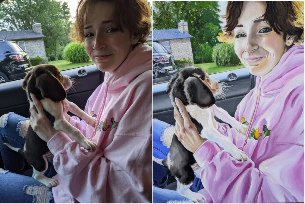 faith with puppy together.JPG