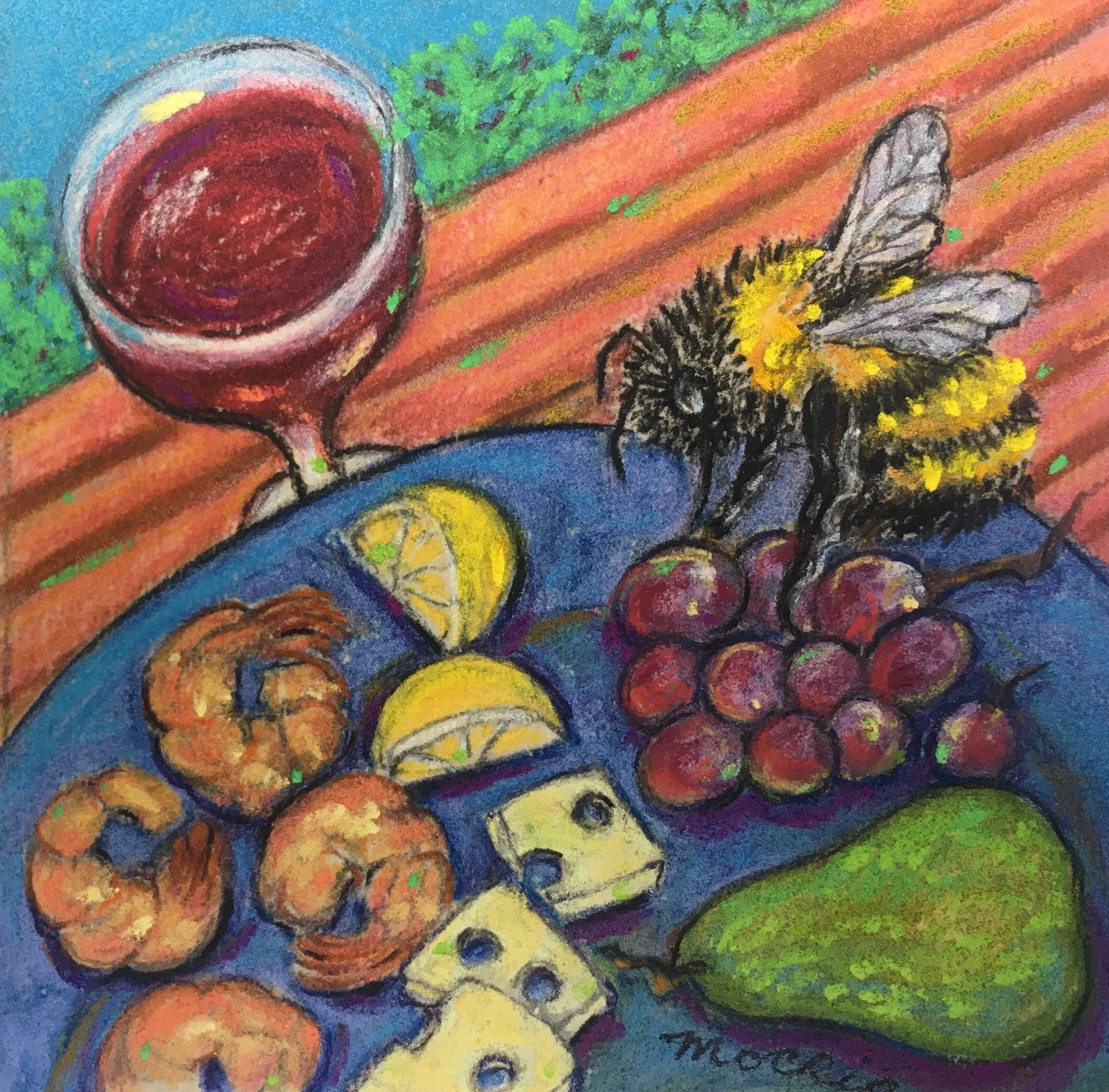 Ruthie Moccia, Bumblebee Tablescape.jpg