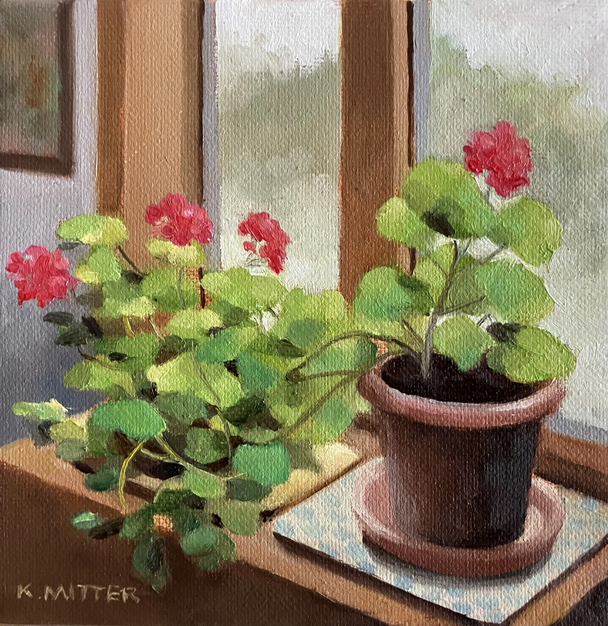 Kathryn Mitter, Geraniums.jpeg
