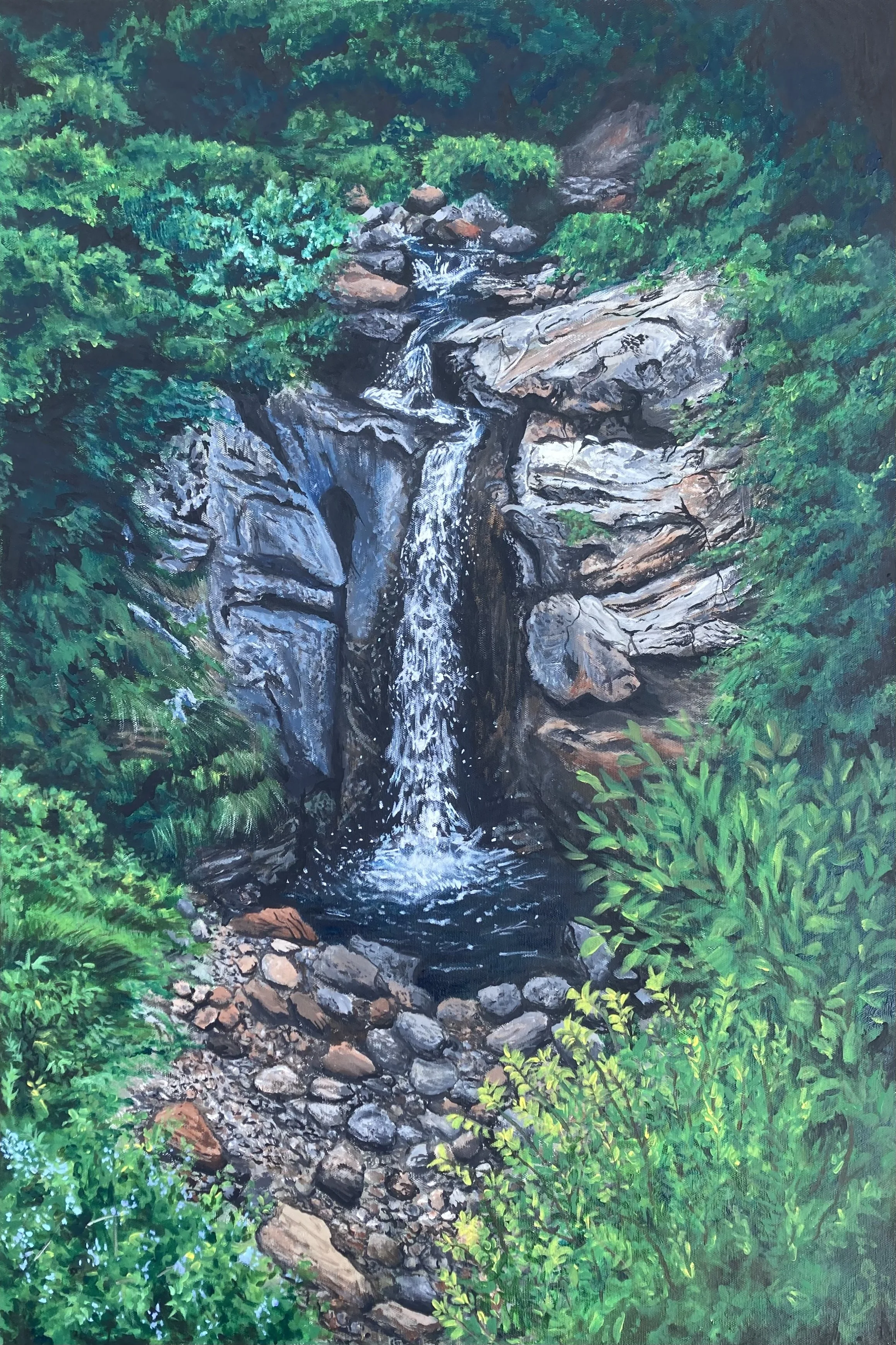Ashley Hogan, Waterfall.jpeg