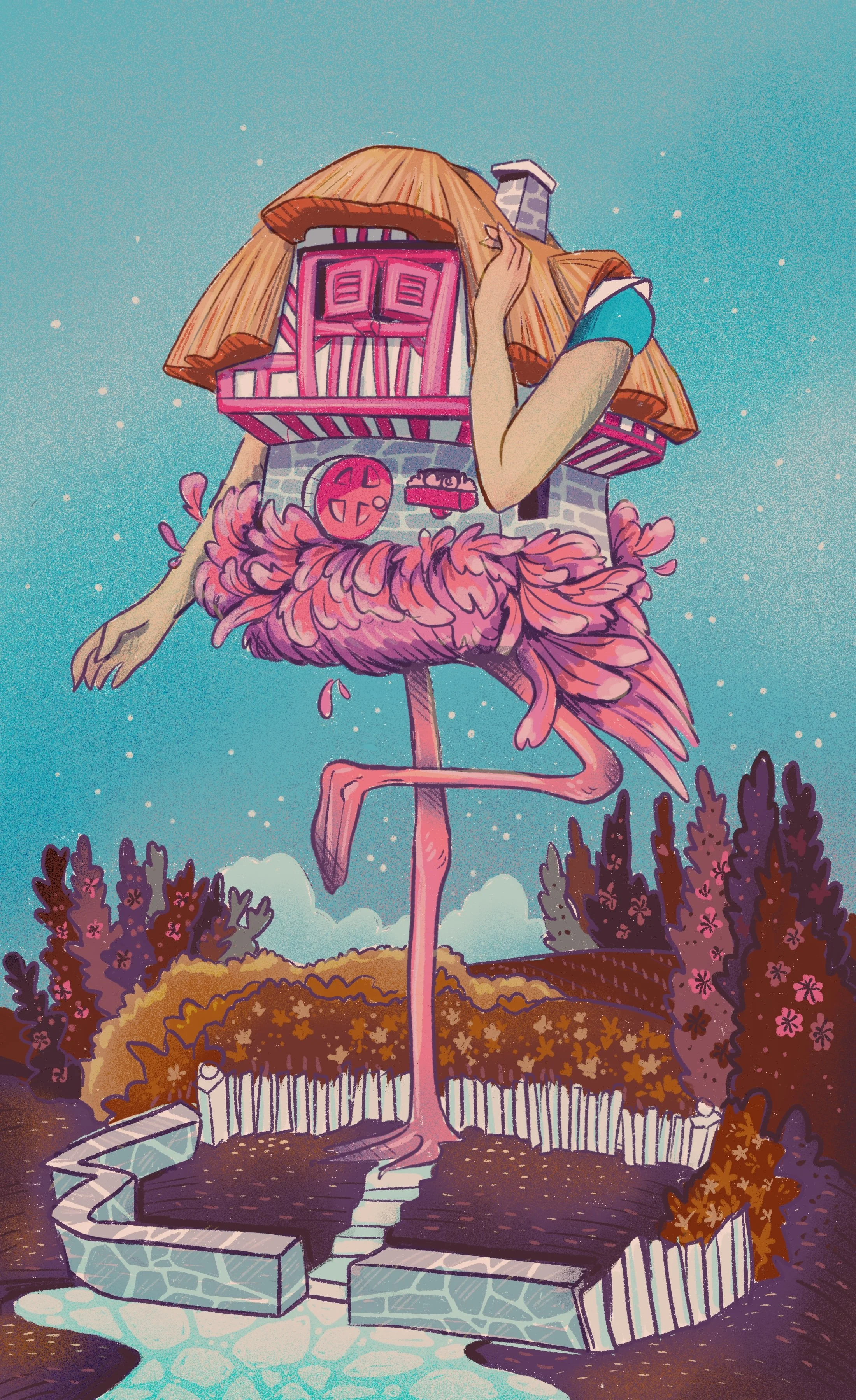 Michelle Marcum, Baba Yaga in Wonderland.jpg