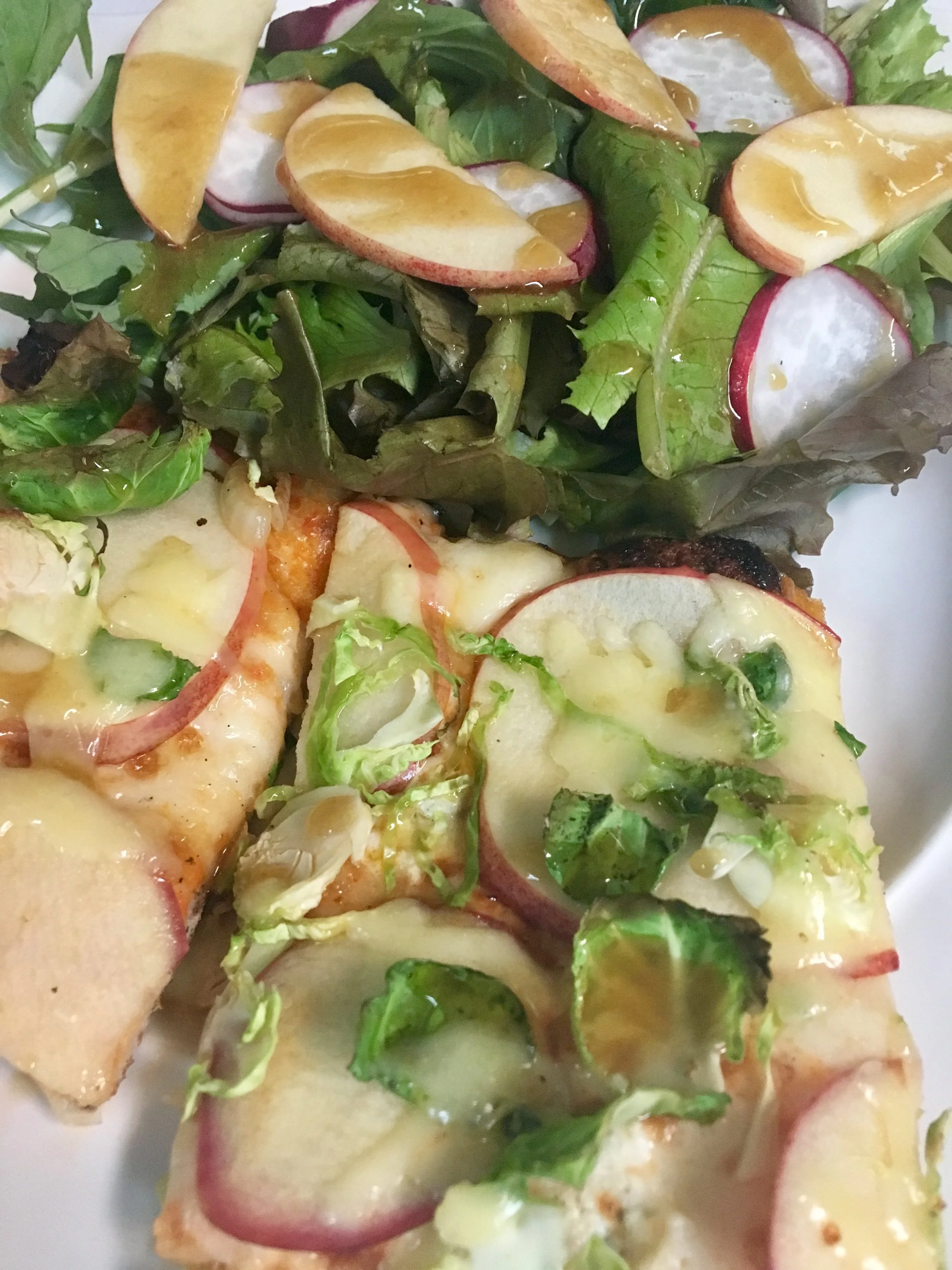 Pizza Night! Shaved Brussels%2c Apple%2c Cheddar & Maple Drizzle.jpg