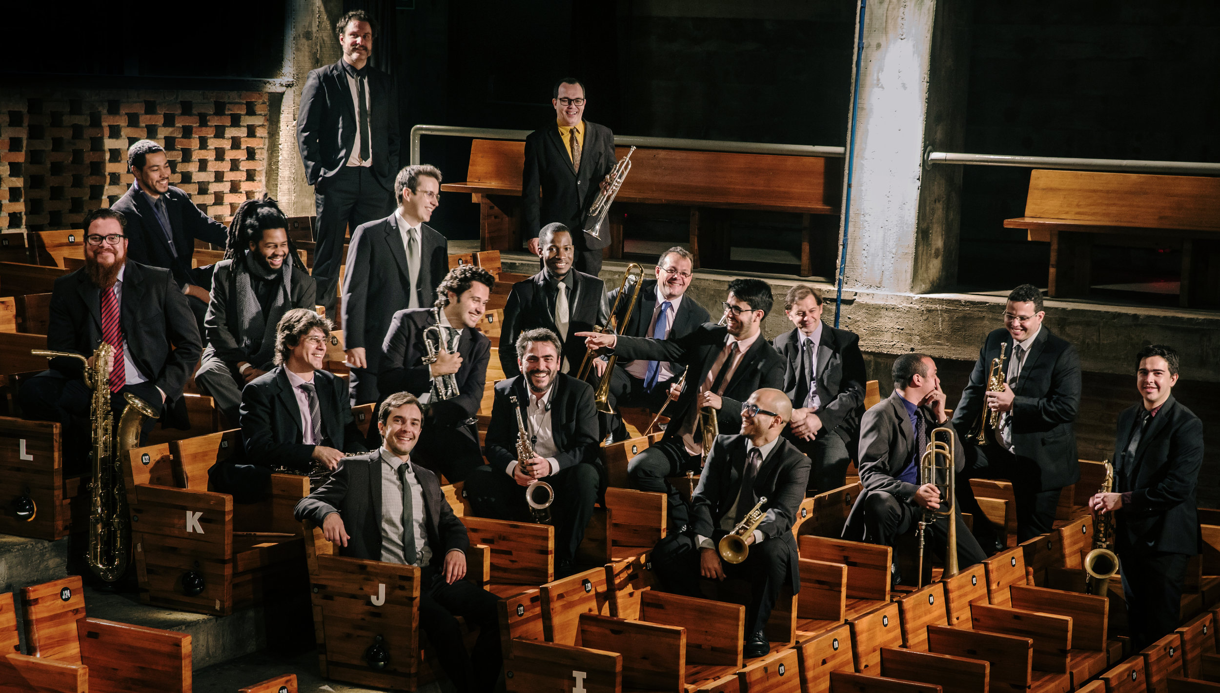 Rafael Piccolotto de Lima and Orquestra Urbana at SESC POMPEIA, São Paulo, Brazil.