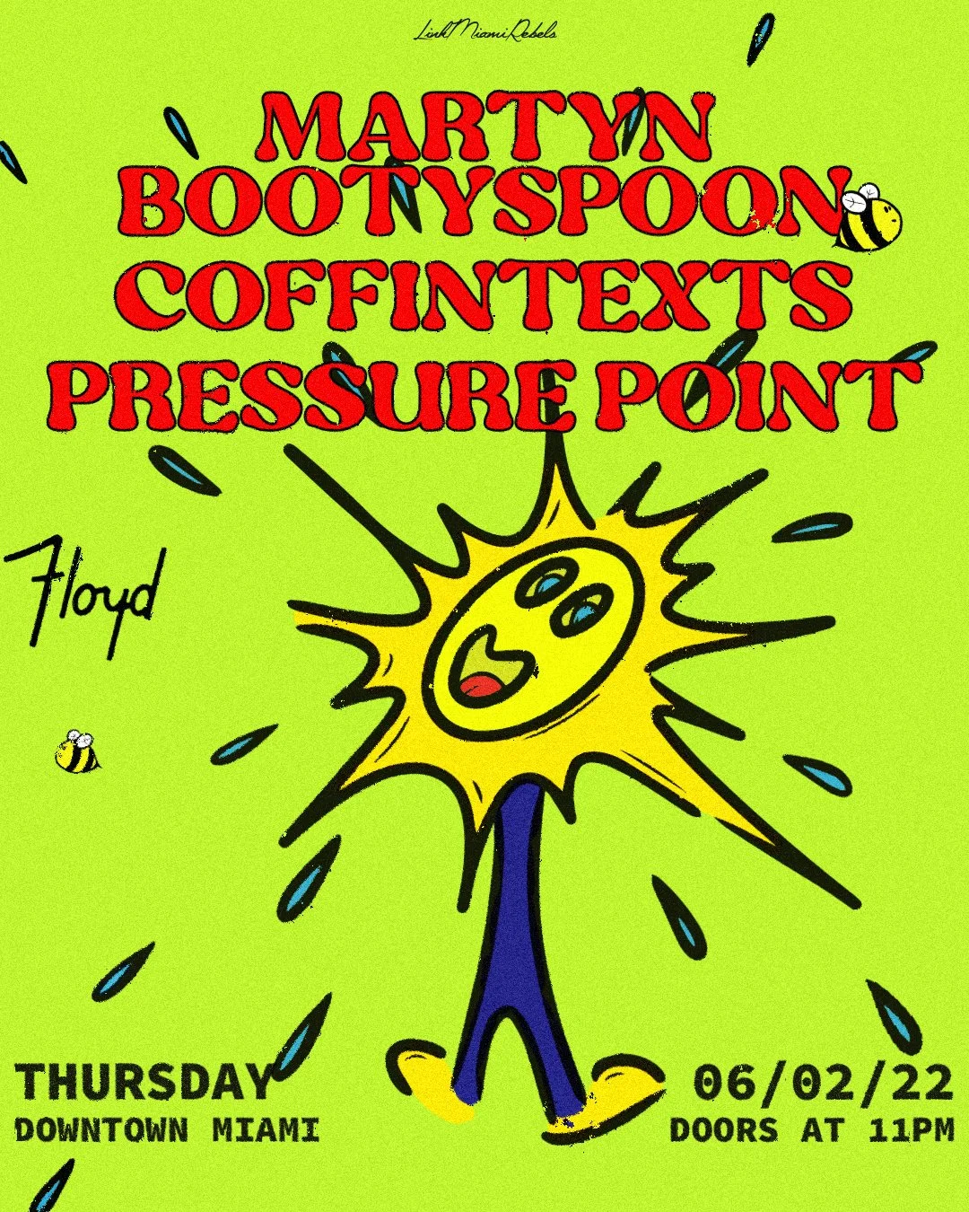 Martyn Bootyspoon + Coffintexts + Pressure Points