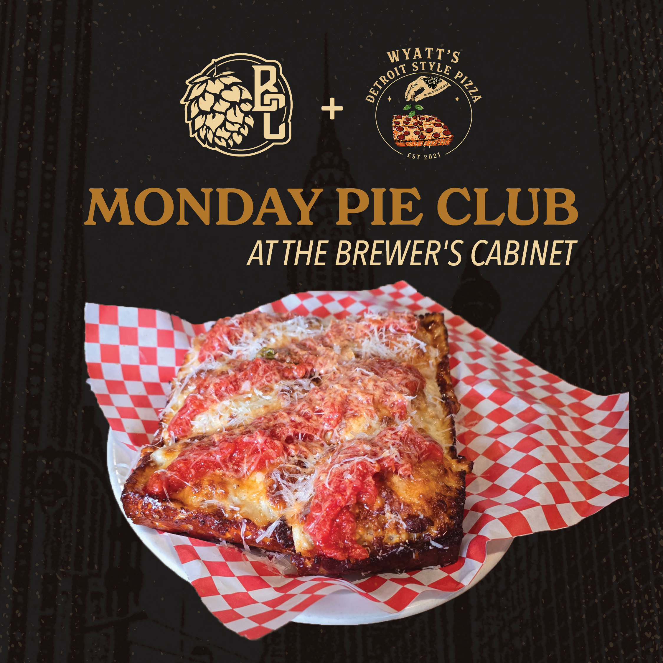 Monday Pie Club at The Brewer’s Cabinet