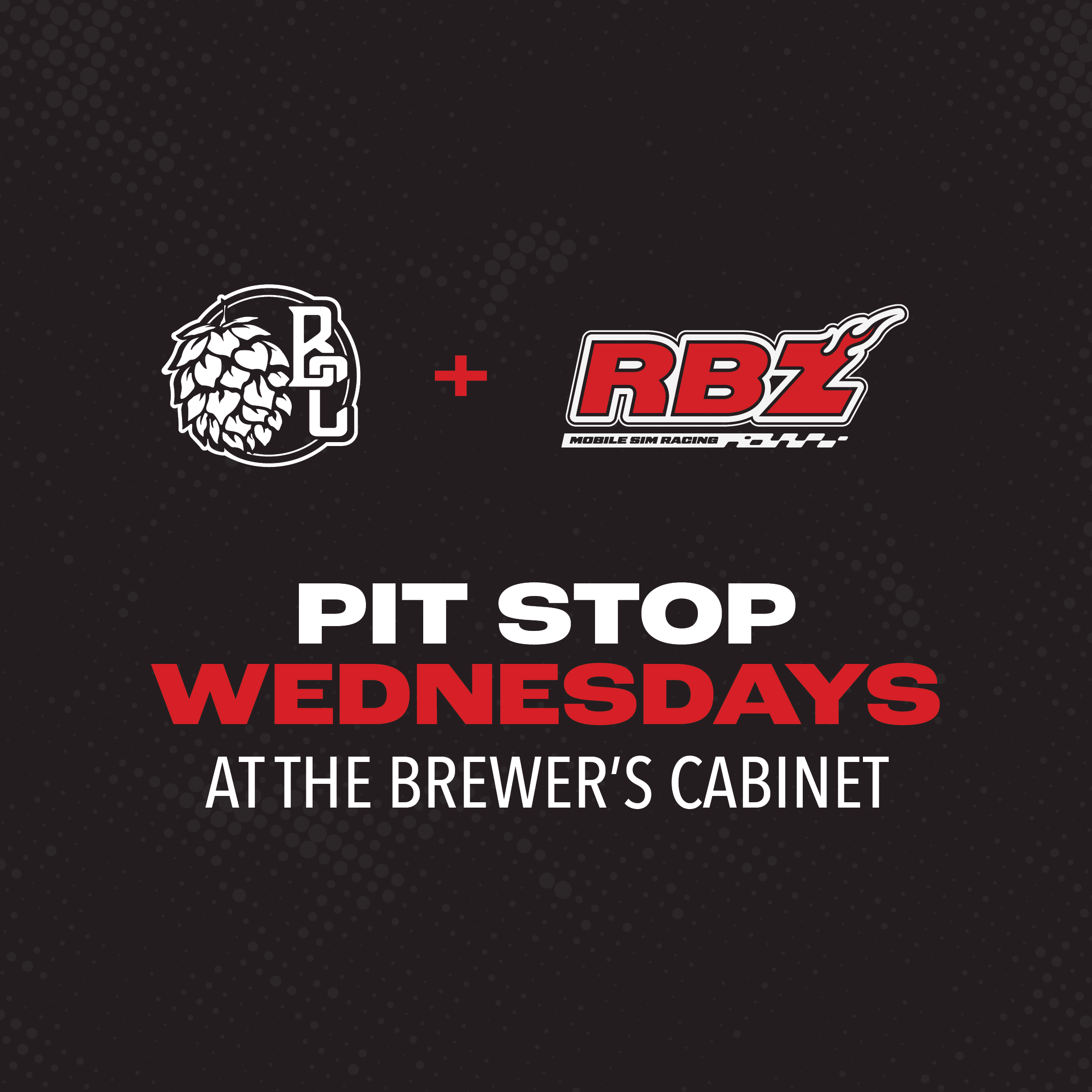 Pit Stop Wednesdays at The Brewer’s Cabinet