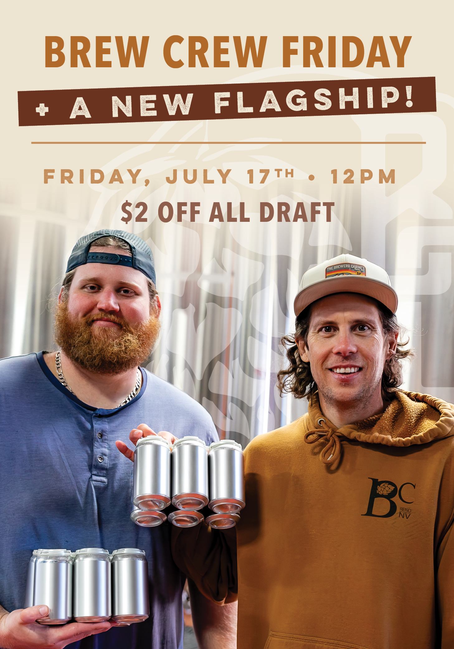 Brew Crew Friday + A New Flagship!