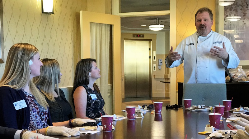 James Hourihan speaks passionately about understanding a resident’s impairments and never mistaking spills and messy eating habits for carelessness.