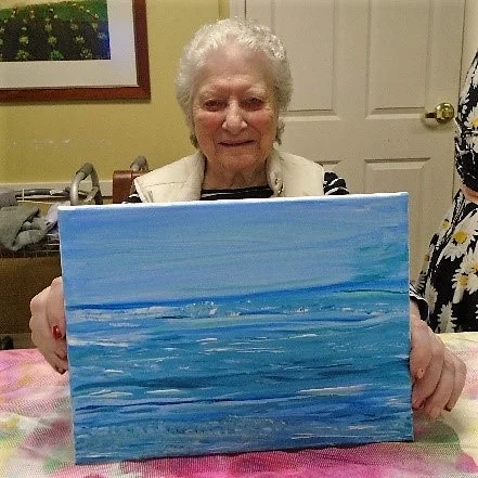 Ginny shares her artwork that was selected for ASHA’s The State of Seniors Housing 2017 report.