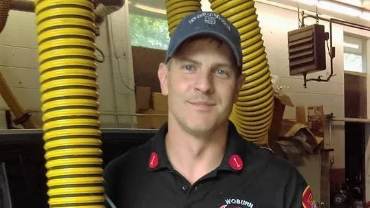 For Woburn fire fighters’ cheerful and helpful responses to calls from the community, they received coffee and donuts.