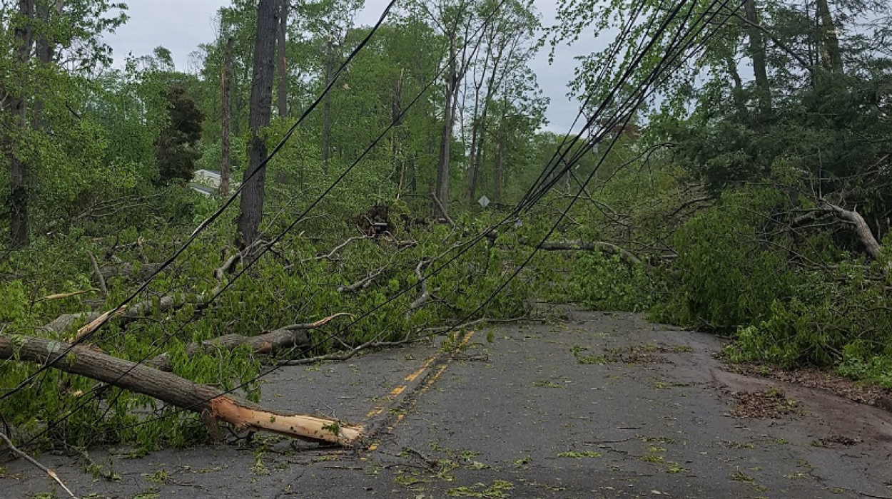 Adele’s neighborhood was one of the areas hit hardest by the tornado.