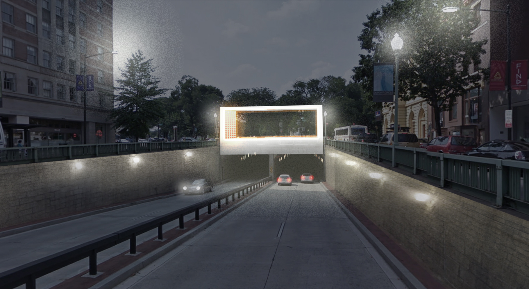 Rendered View: Viewport Frame