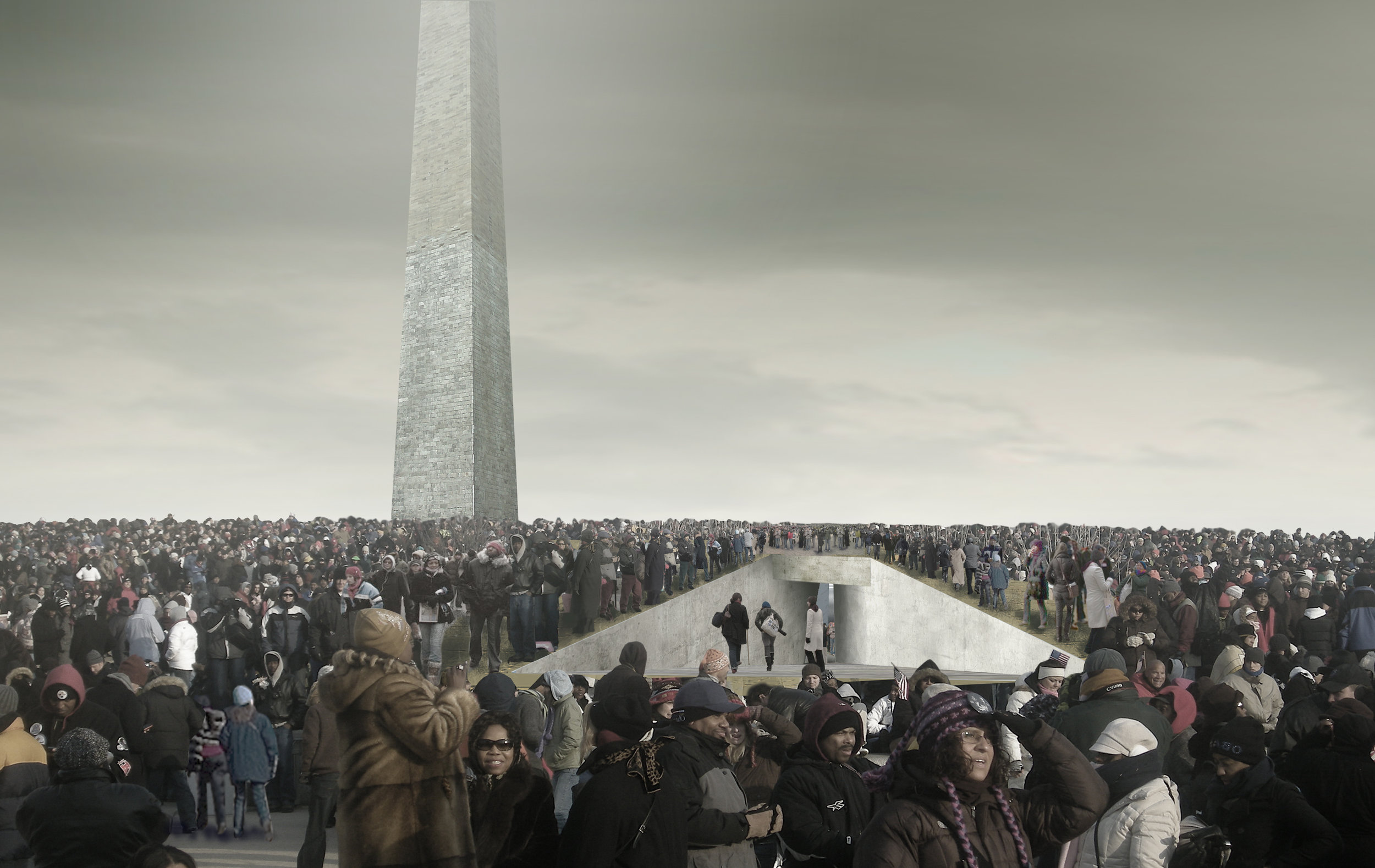 Rendered View: On Platform