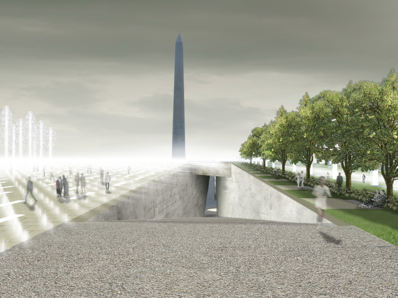 Rendered View: On Platform