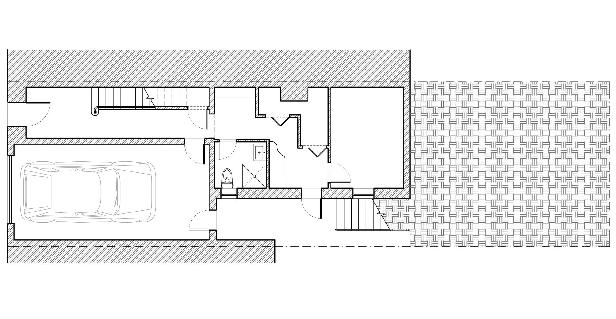 Plan: Existing Basement