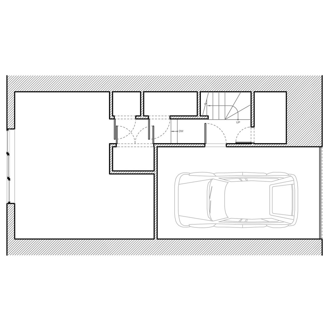 Plan: Existing Basement