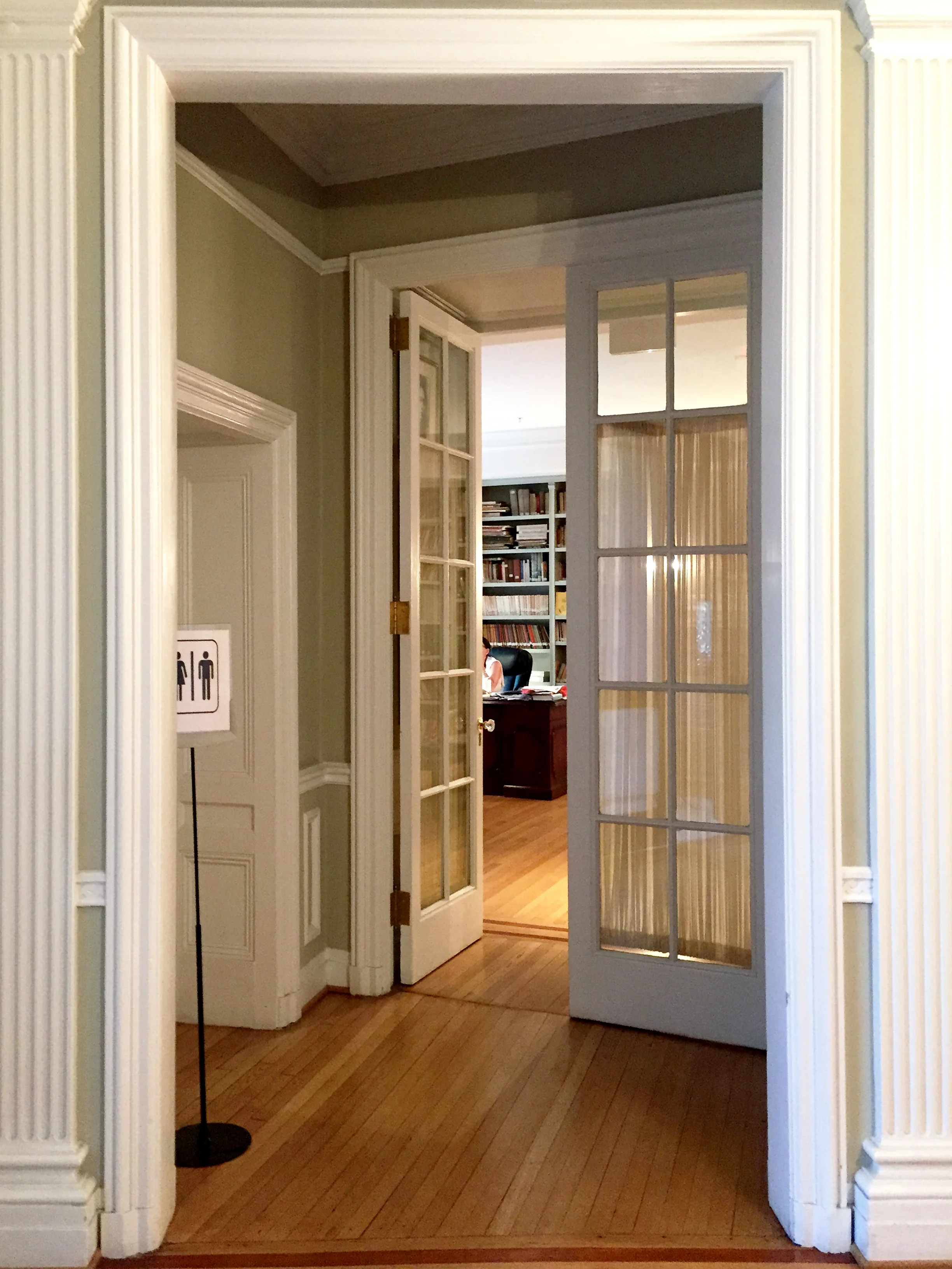    Photo:  Existing Library Entry  