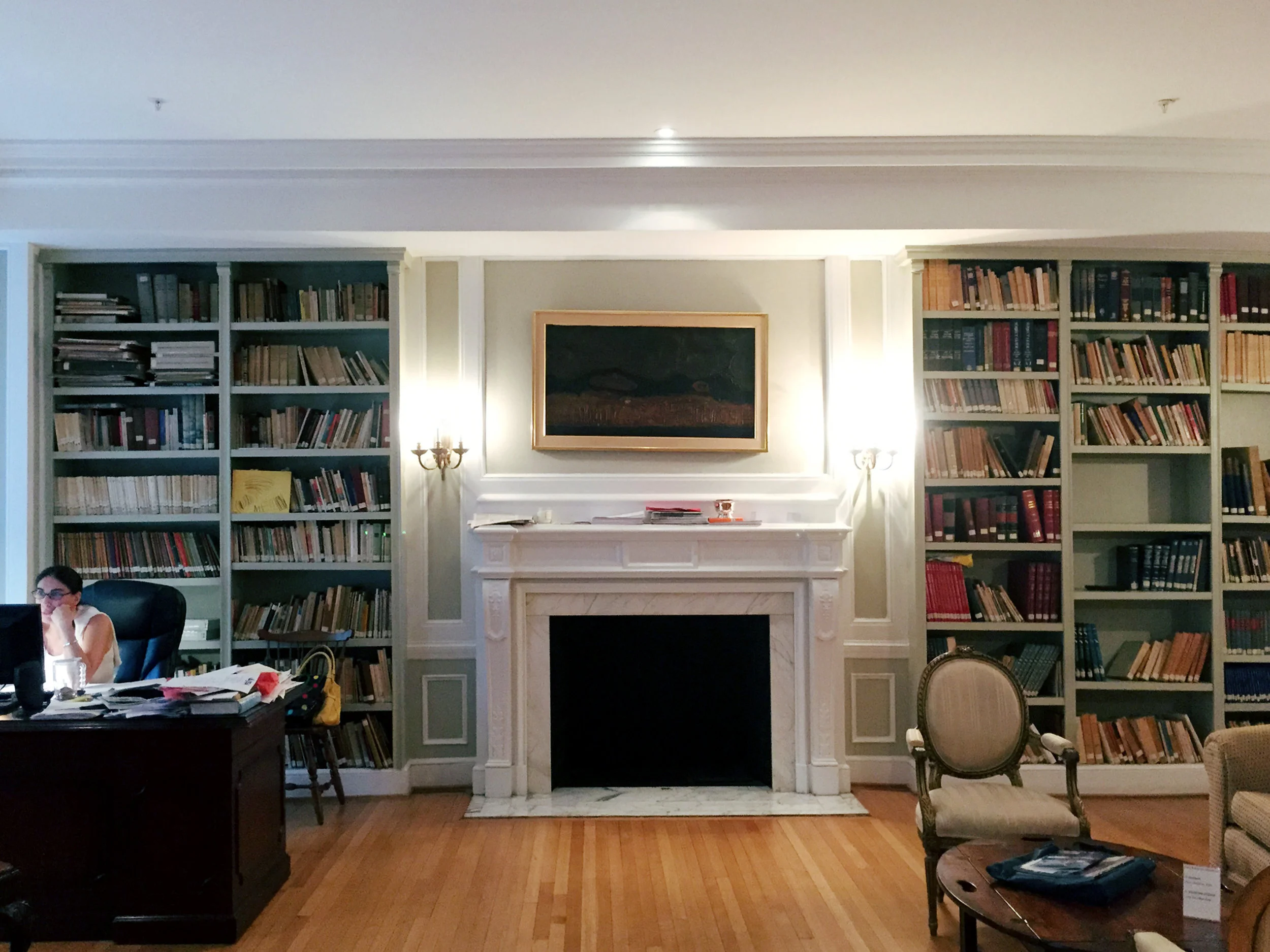    Photo:  Existing Library  