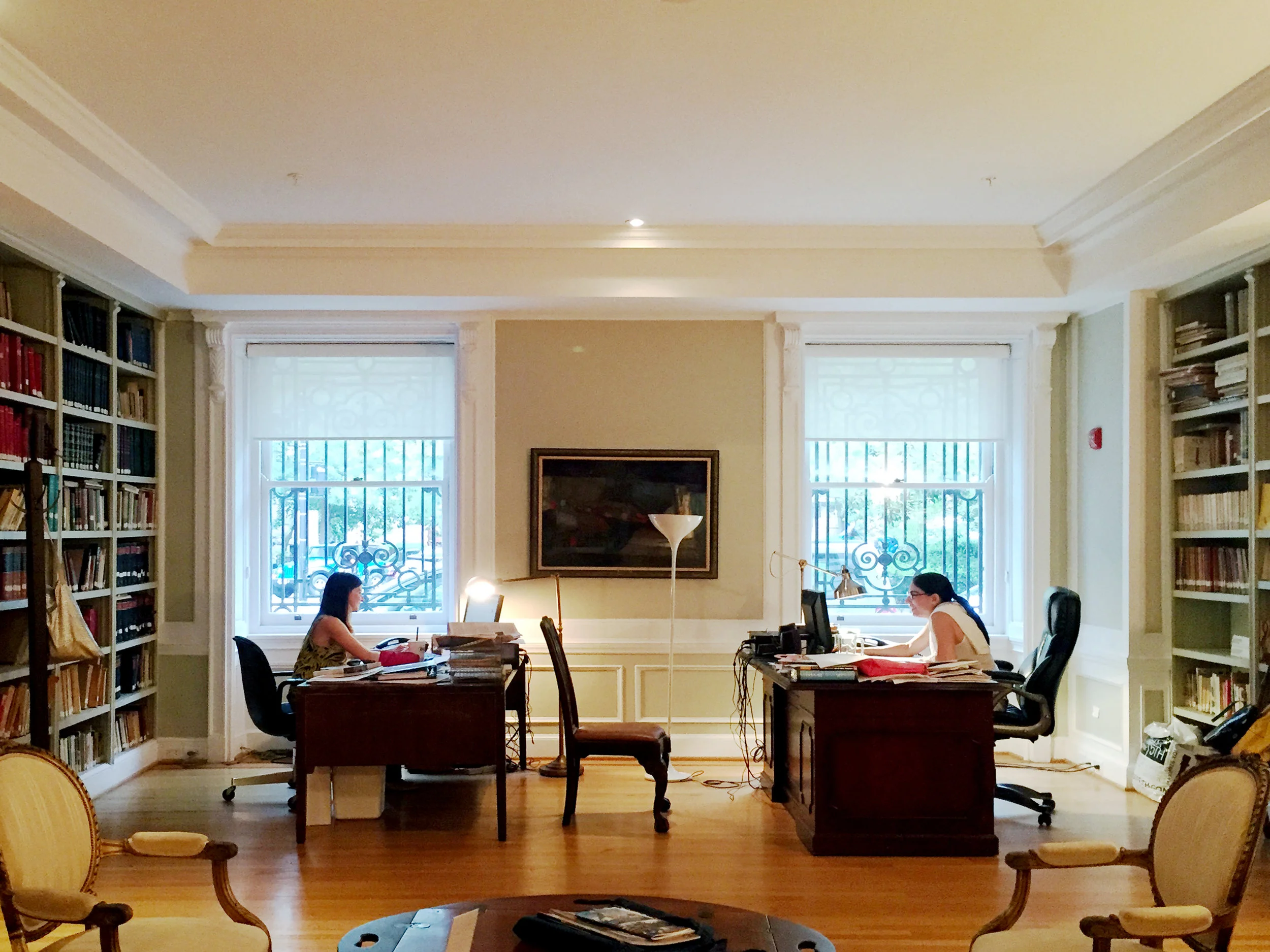    Photo:  Existing Library  