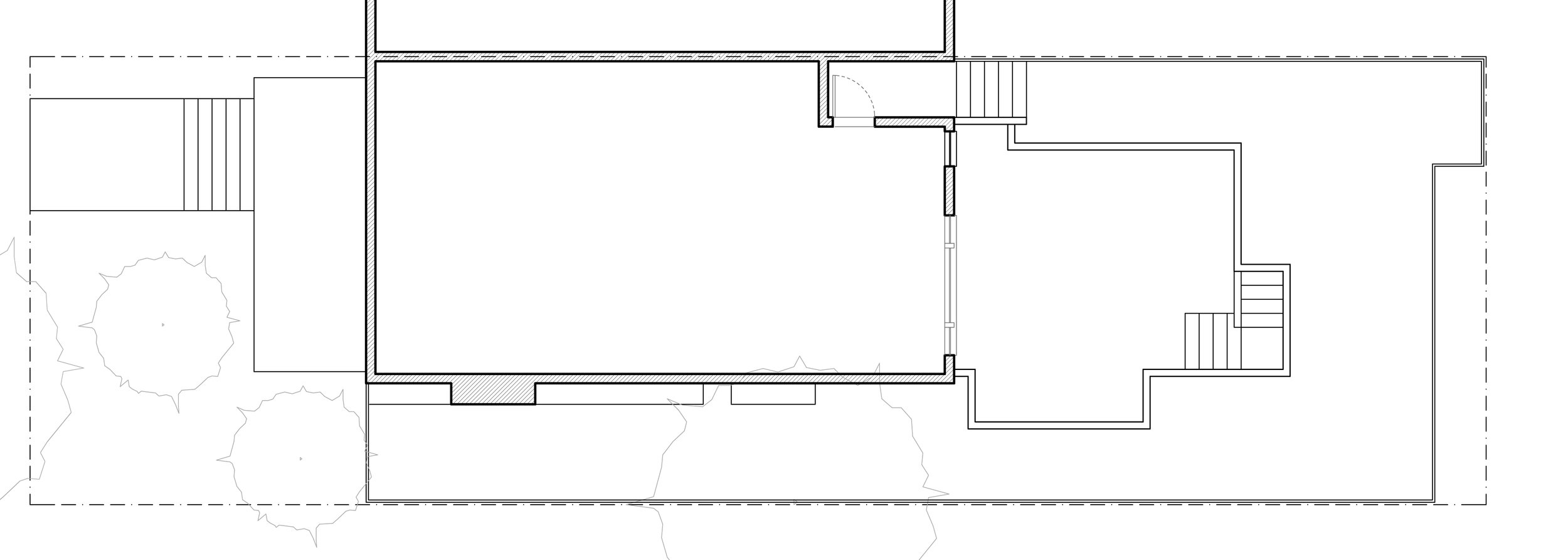 Plan: Existing Garden and Patio