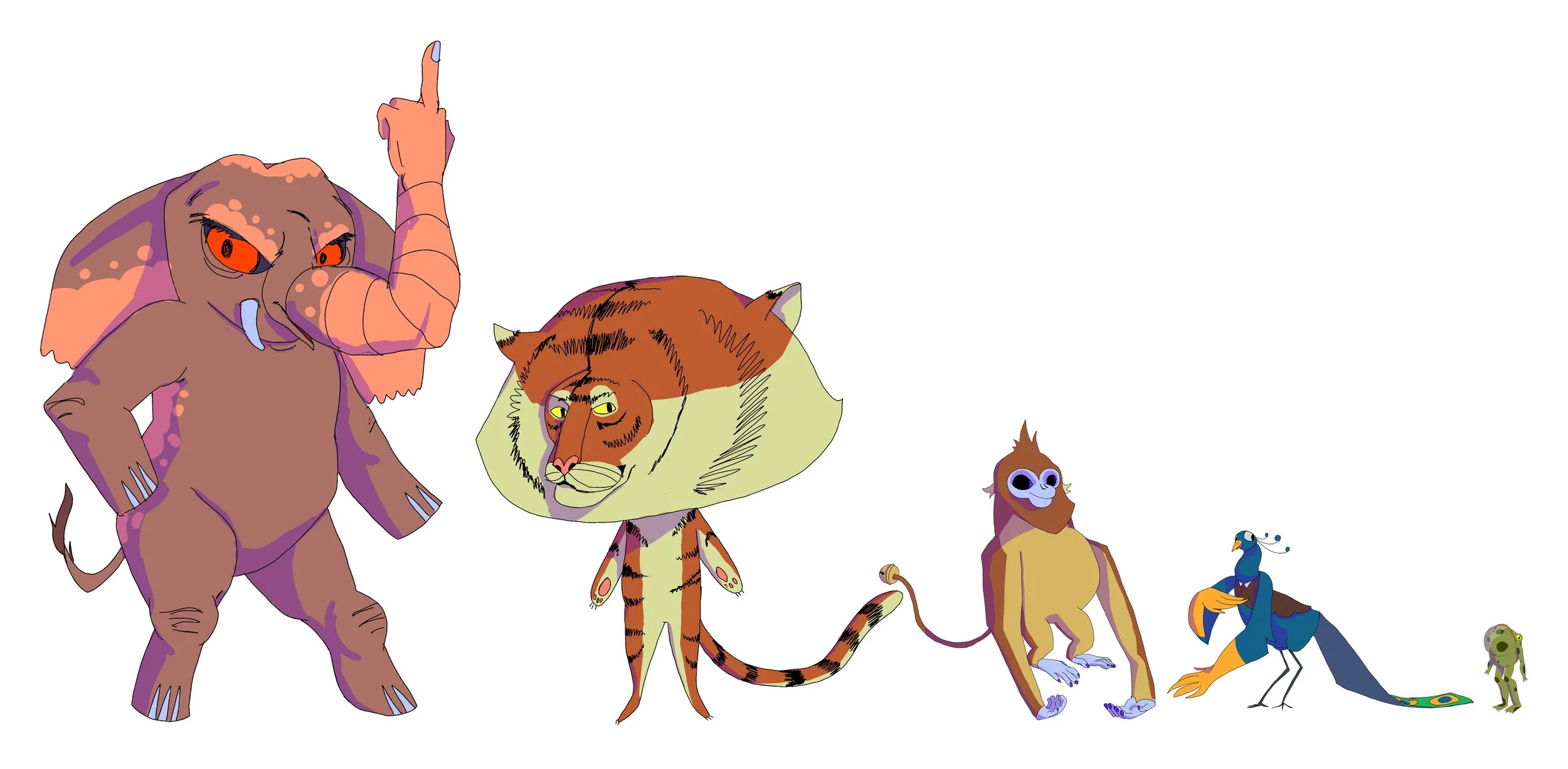Peculiar Animals Lineup
