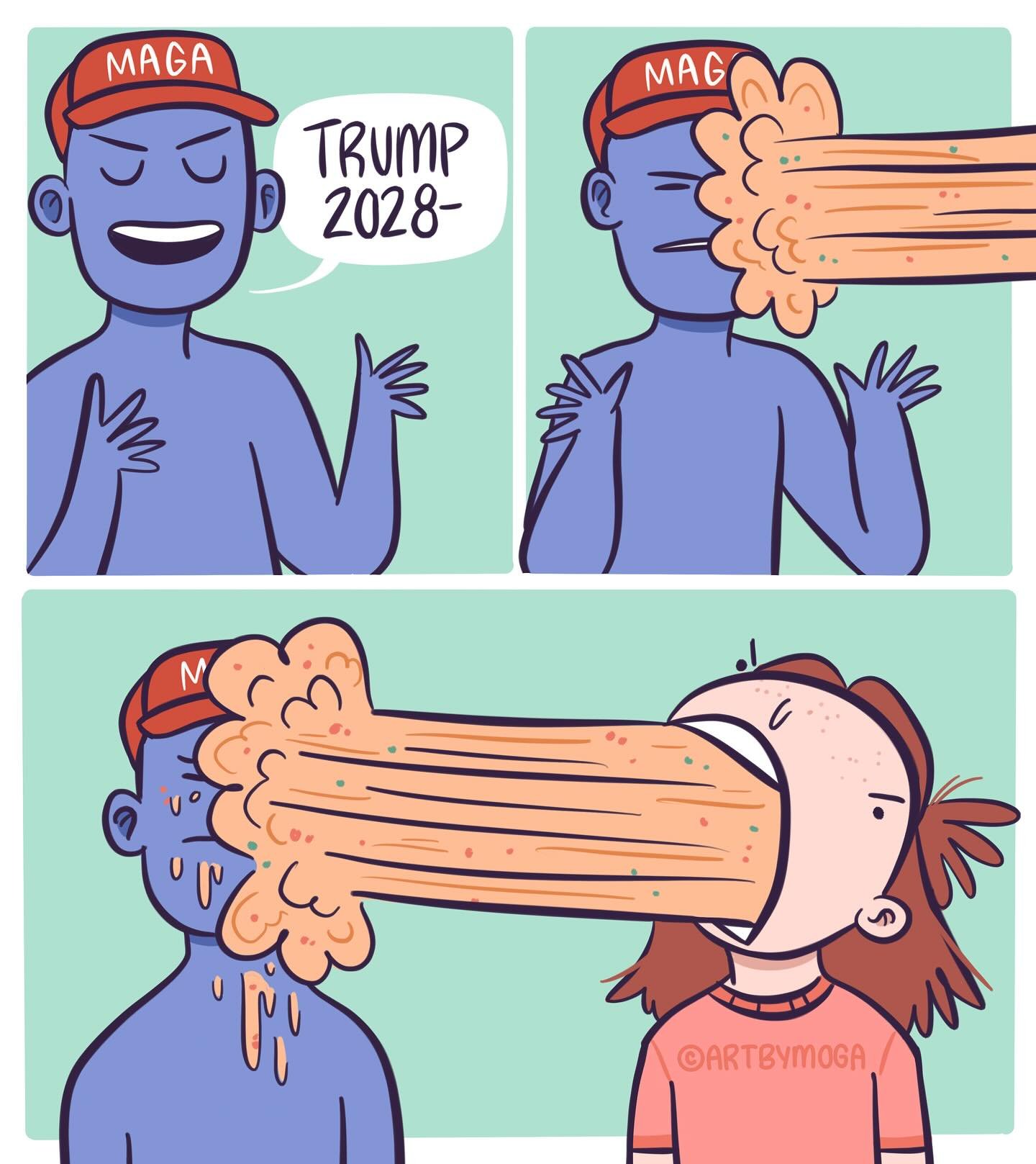 “I DoN’T FoLLoW YOu FoR PoLiTiCaL CoMIcS”