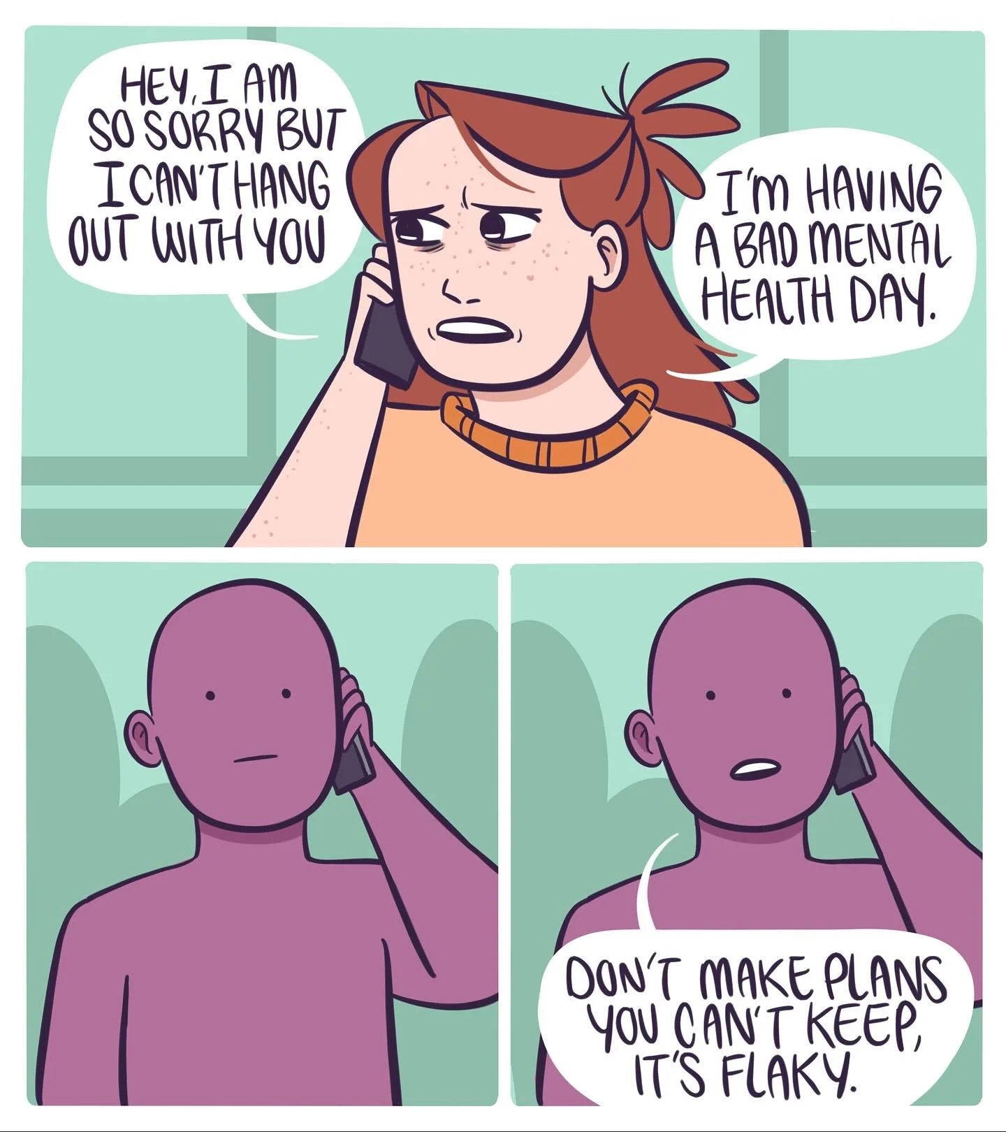 Something a friend said to me that really messed me up for a long time. Second comic is my friends today β€οΈ